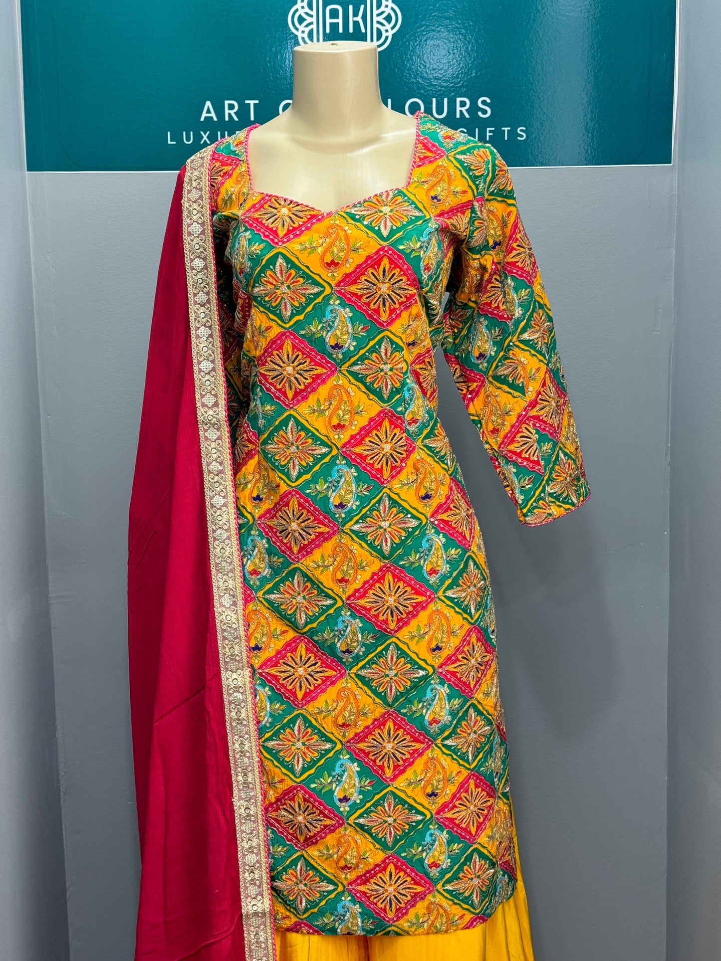 Position Work Sharara Suit