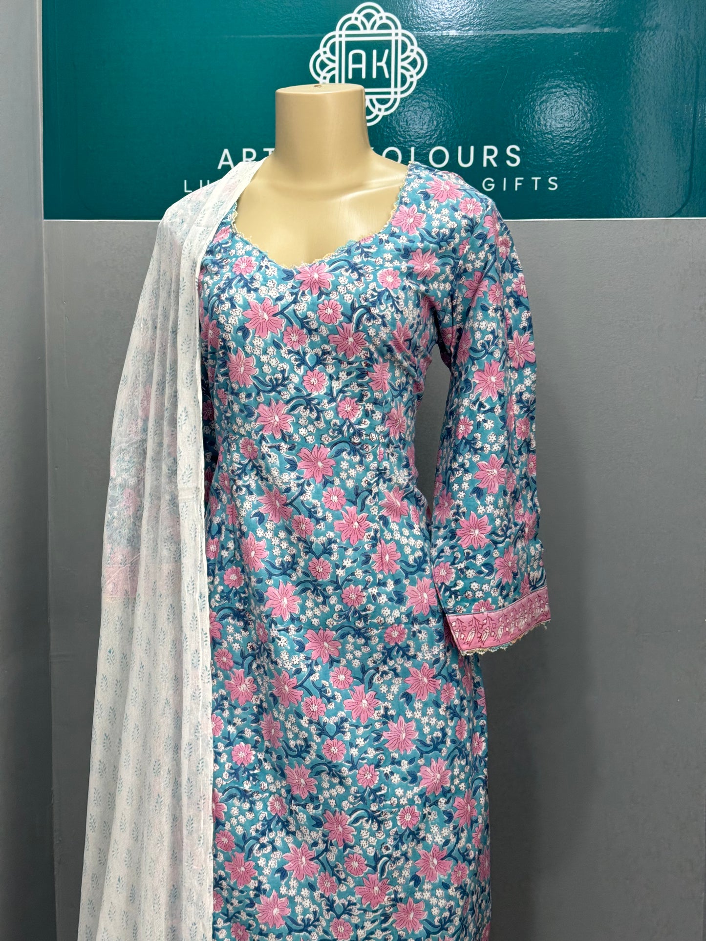 Printed Cotton Salwar Suit