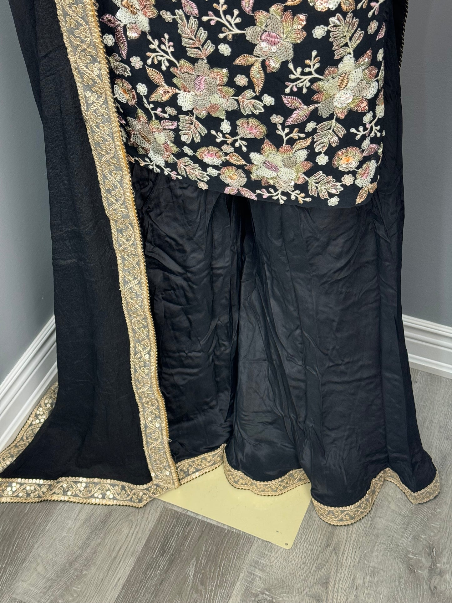 Sequence Work Sharara Suit