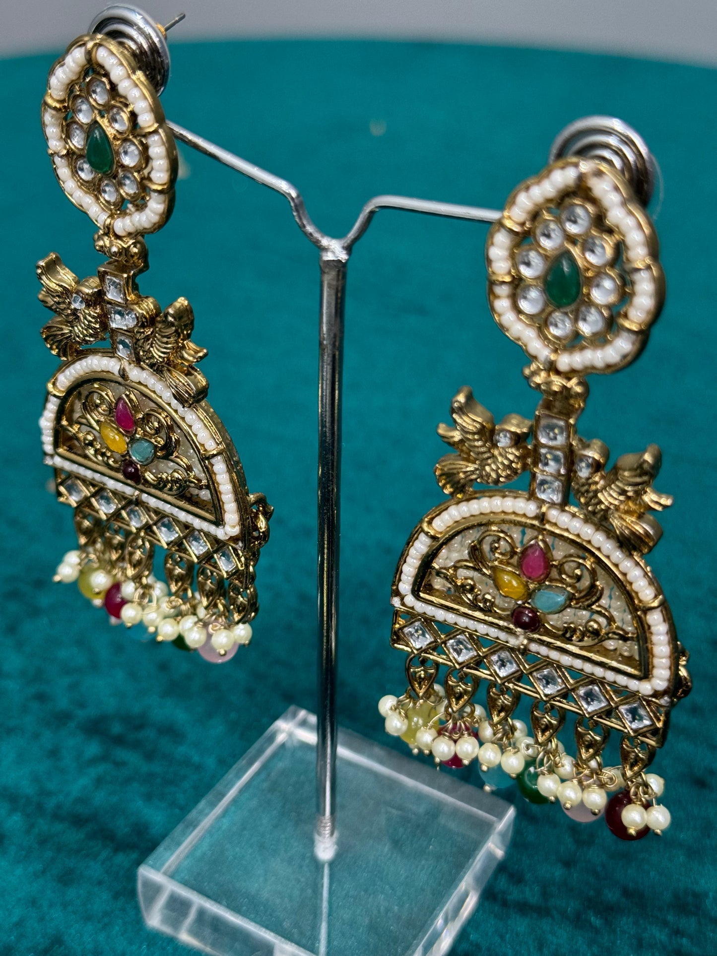 Statement Dove Earrings