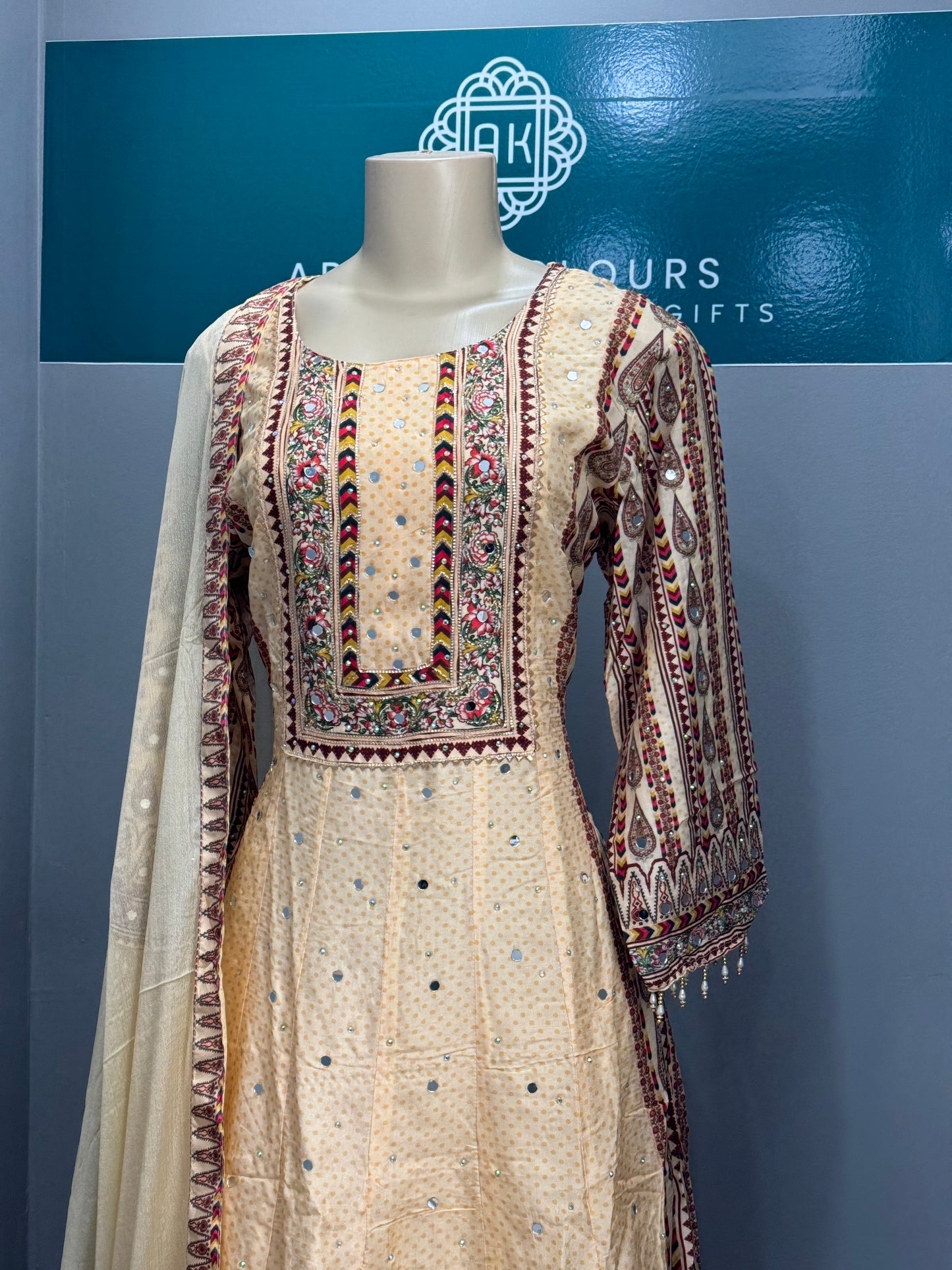 Light Work Anarkali- AK5153-16
