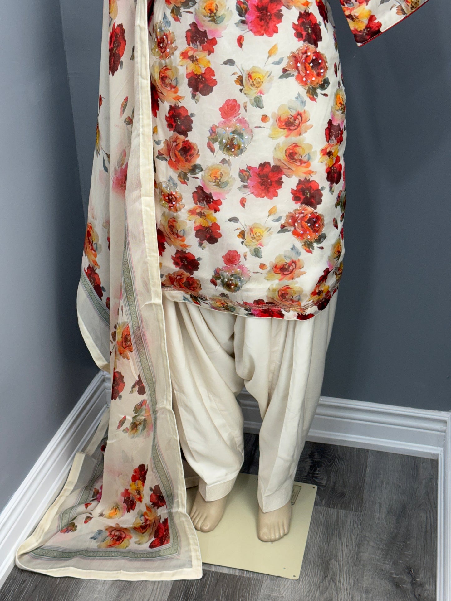 Printed Salwar Suit- AK34-1826