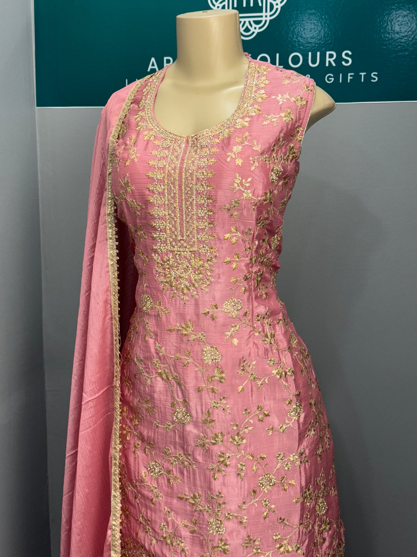 Readymade Sharara Suit- AK101217-26