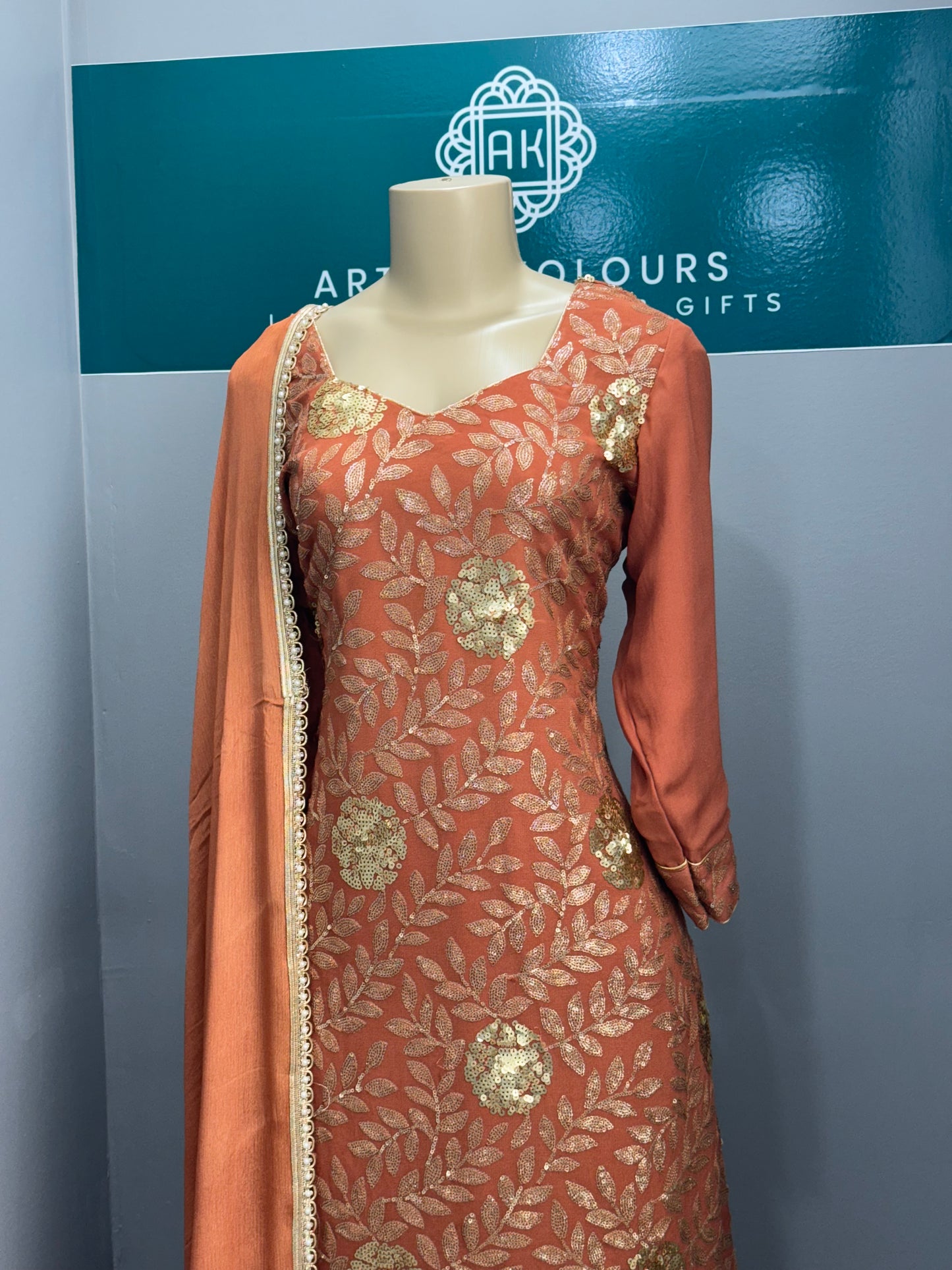 Sequence Work Sharara Suit