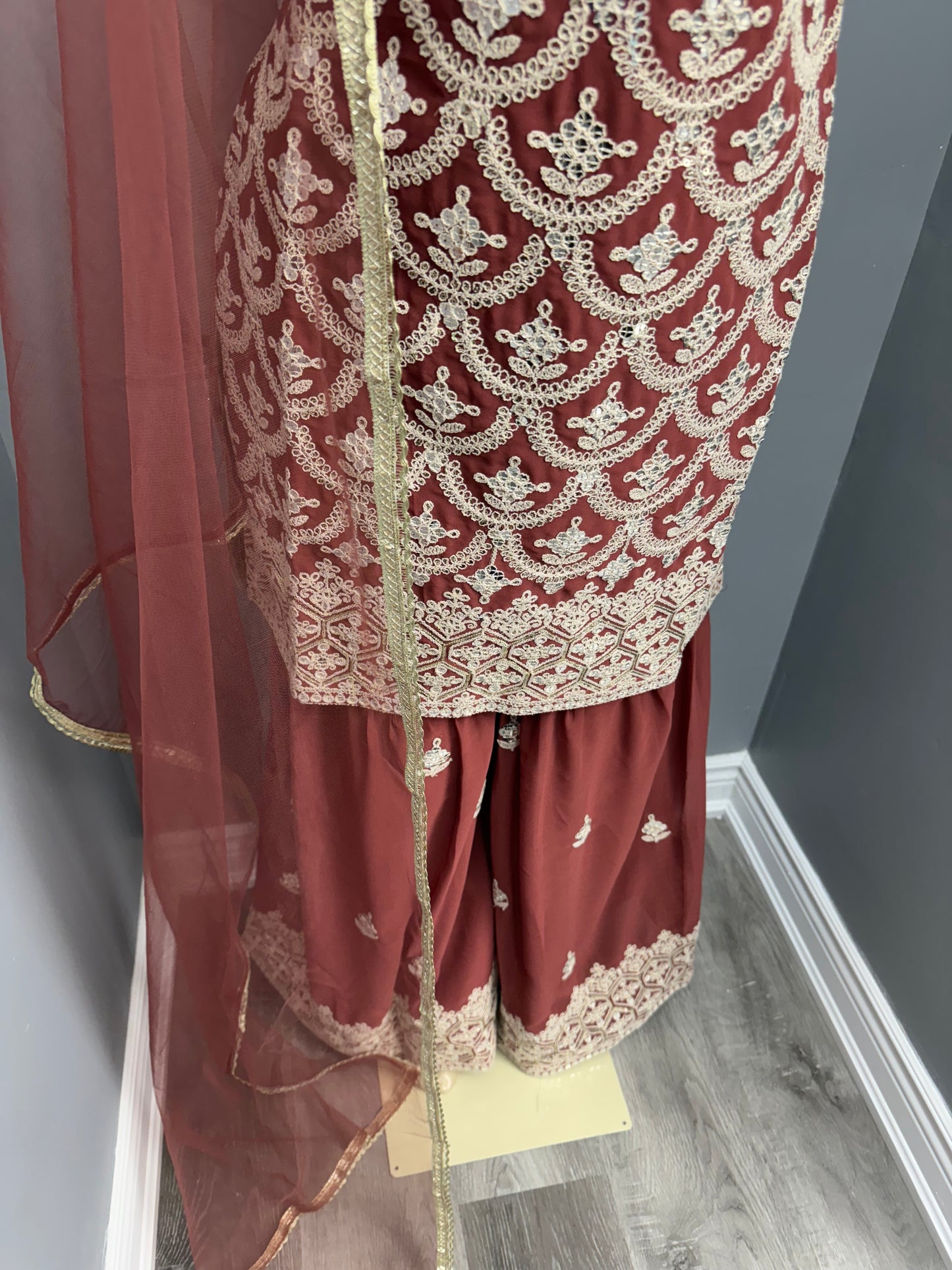 Subatra Readymade Gharara Suit