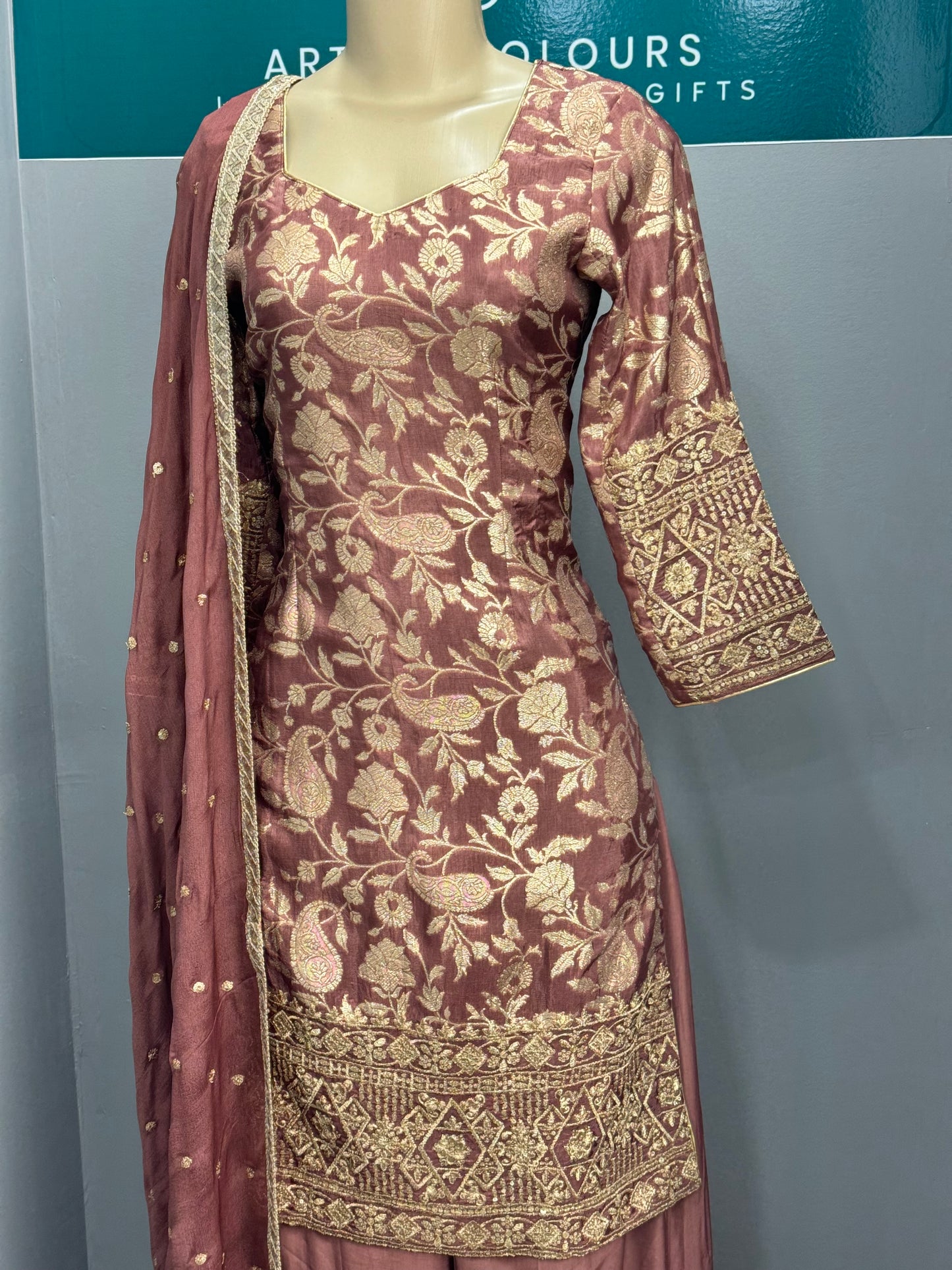 Banarsi Sharara Suit- AK6668-27262