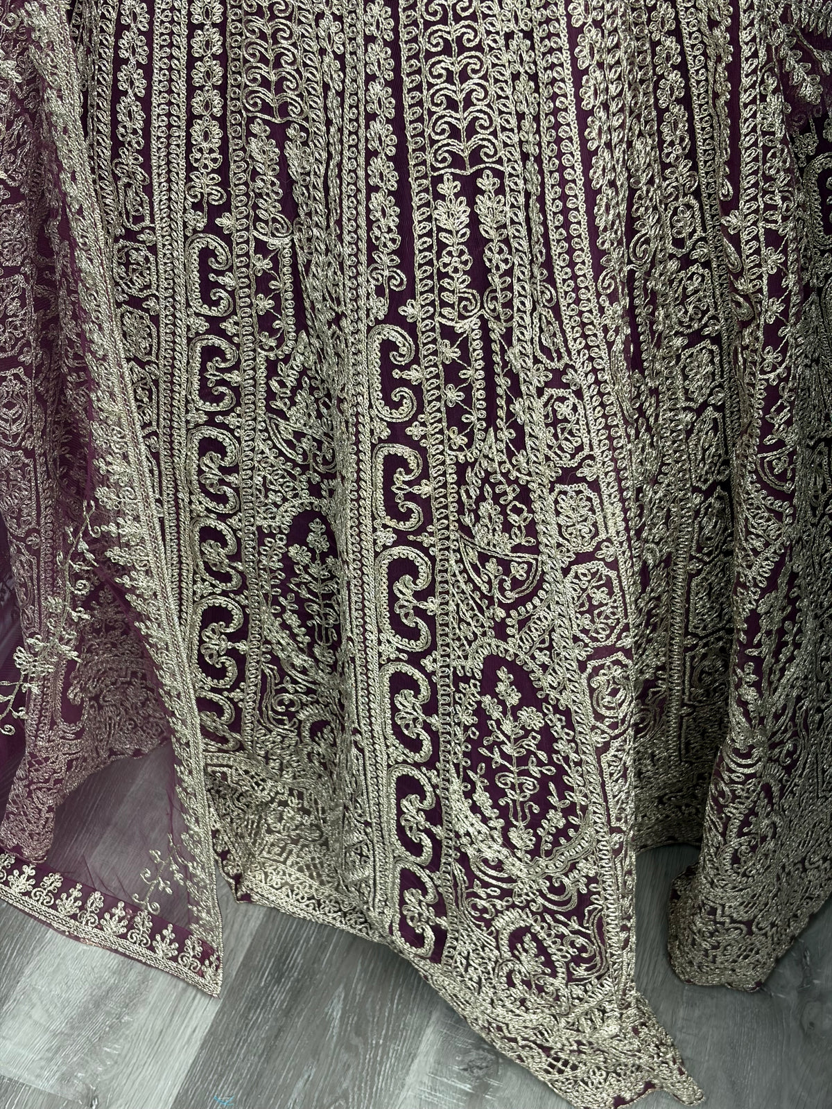 Embroidered Lehenga- AK5053-1326