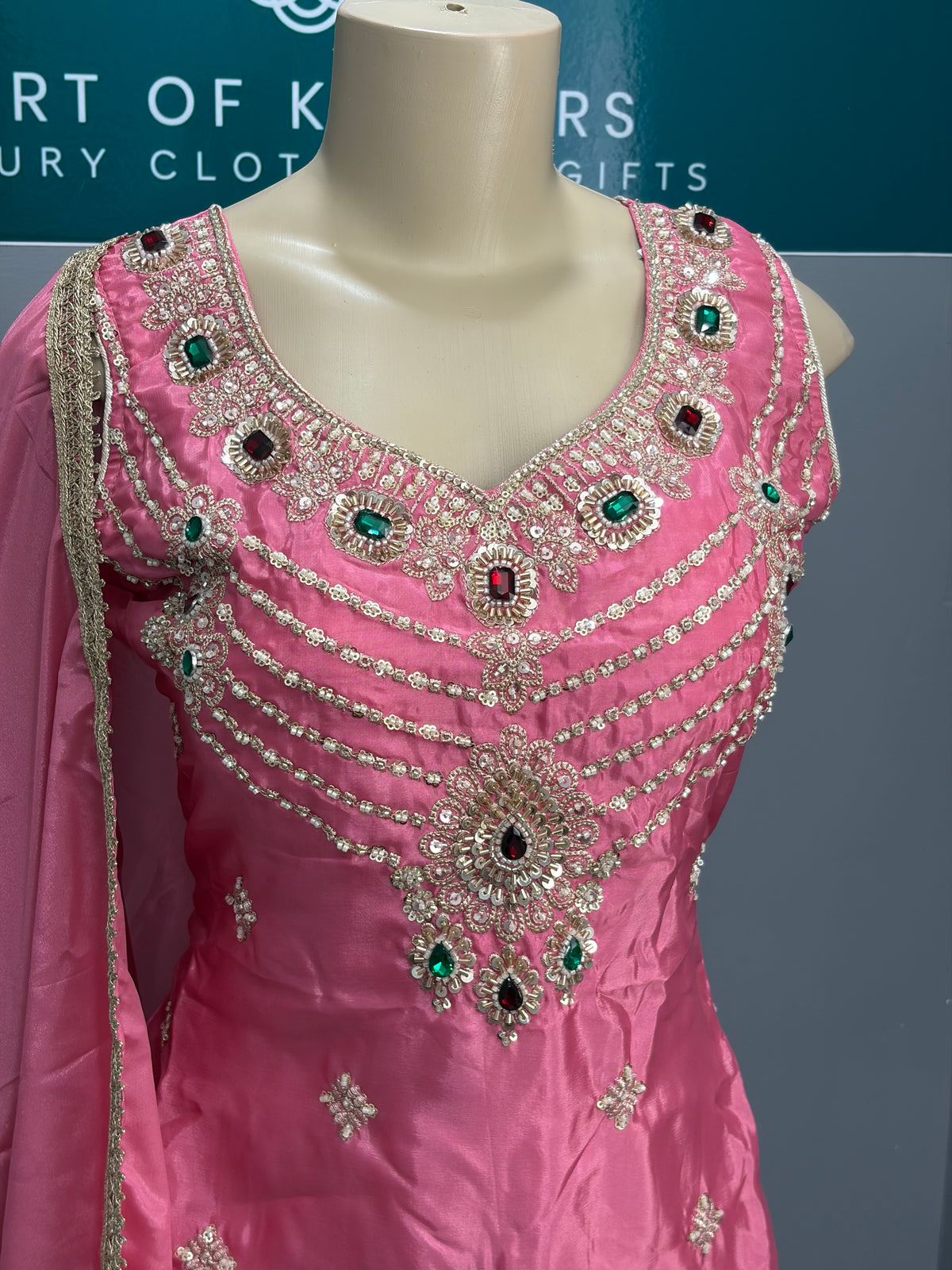 Pink Readymade Sharara Suit AK5758-0526
