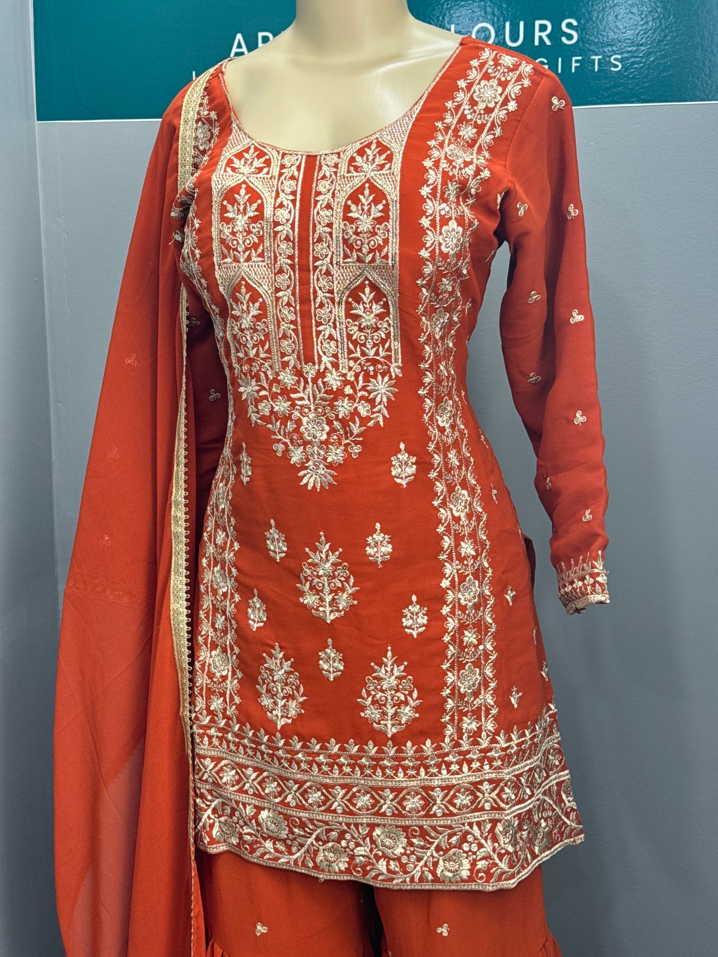 Readymade Gharara Suit- AK4649-41