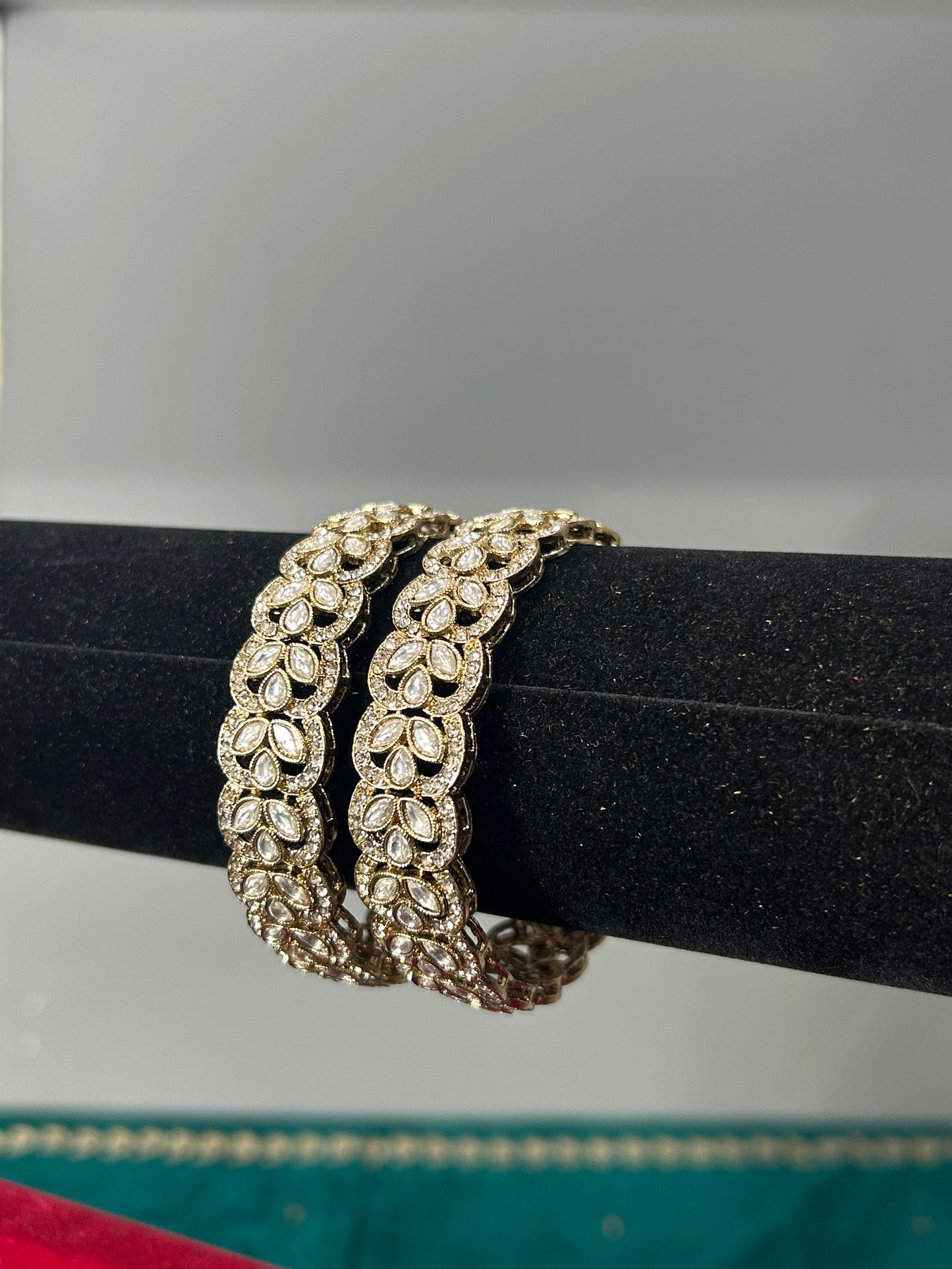 Gold Leaf Kada Bangles