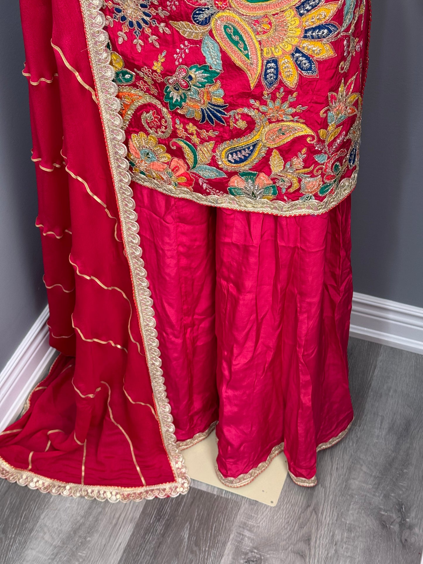 Position Work Sharara Suit