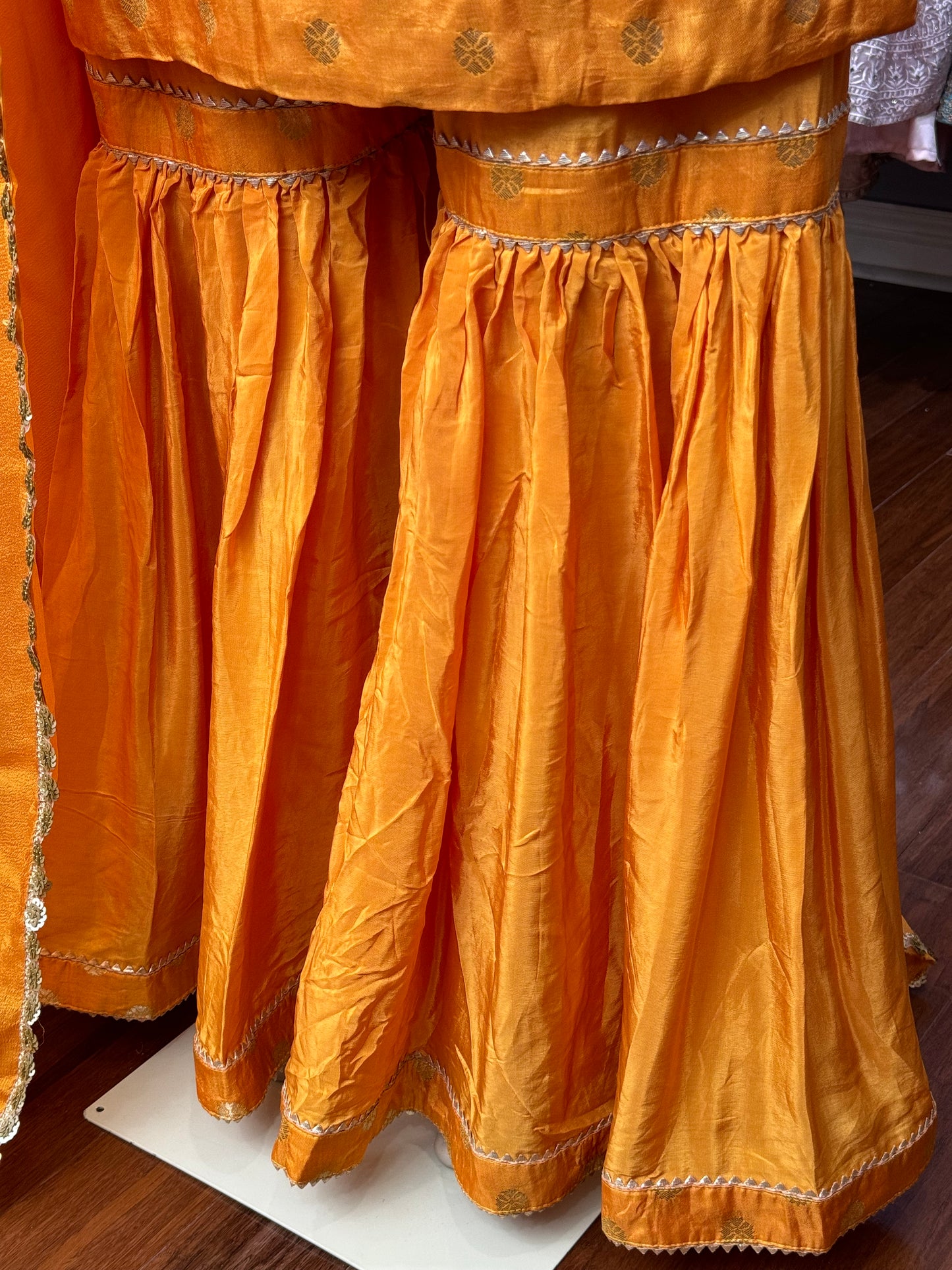 Banarsi Butti Santri Gharara Suit