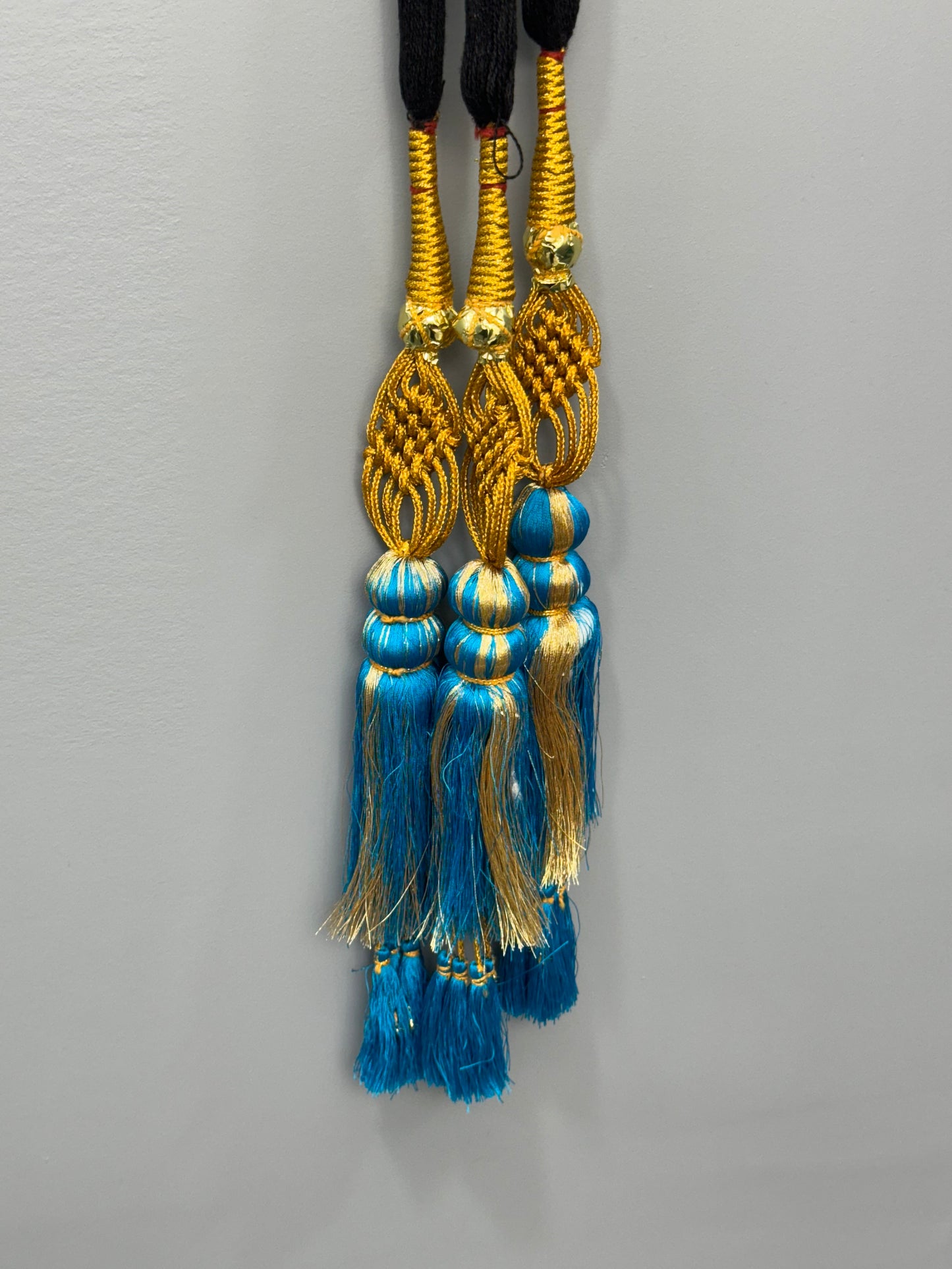 Blue and Gold Latkan Double Layer Prandi