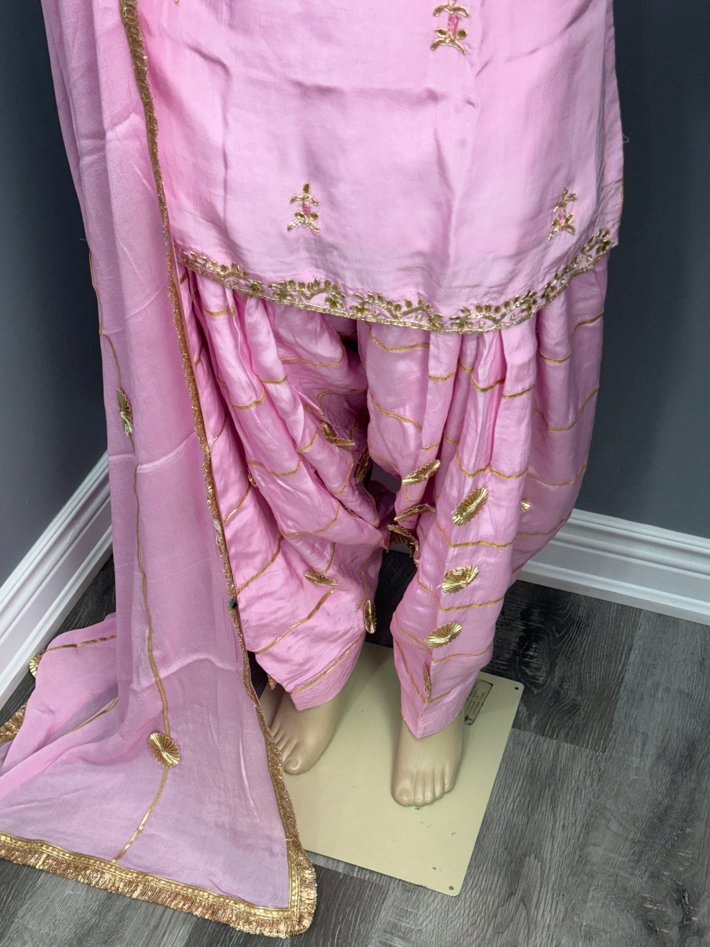 Crepe Handwork Salwar Suit