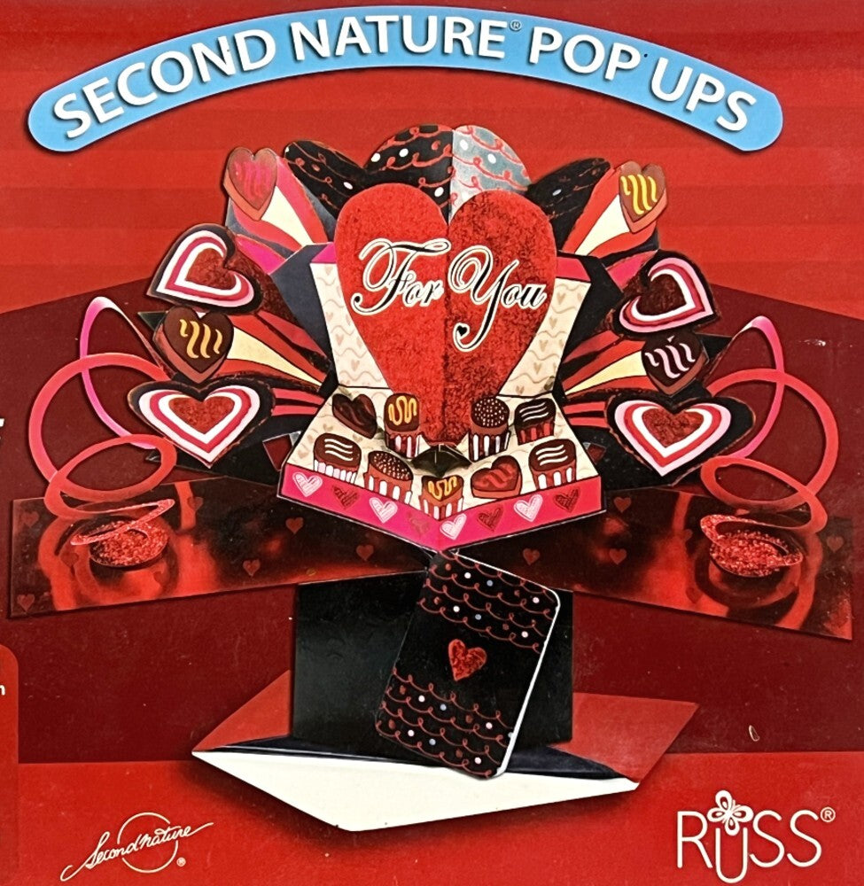 Pop-up Box of Chocolates Card