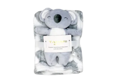 Tahari Baby Blanket and Buddy