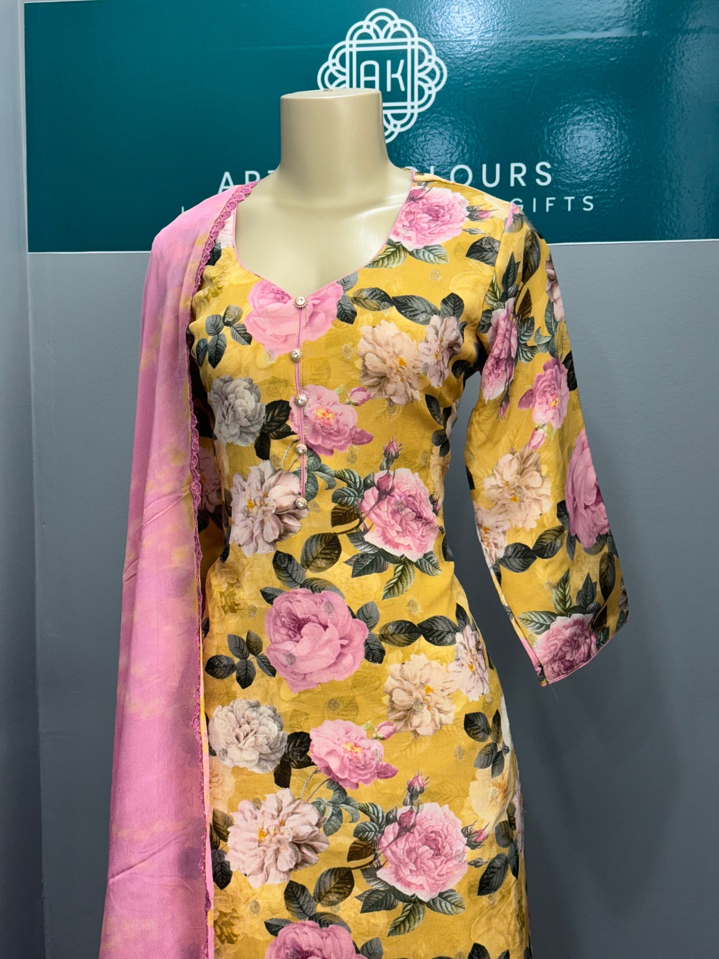 Printed Chinon Salwar Suit