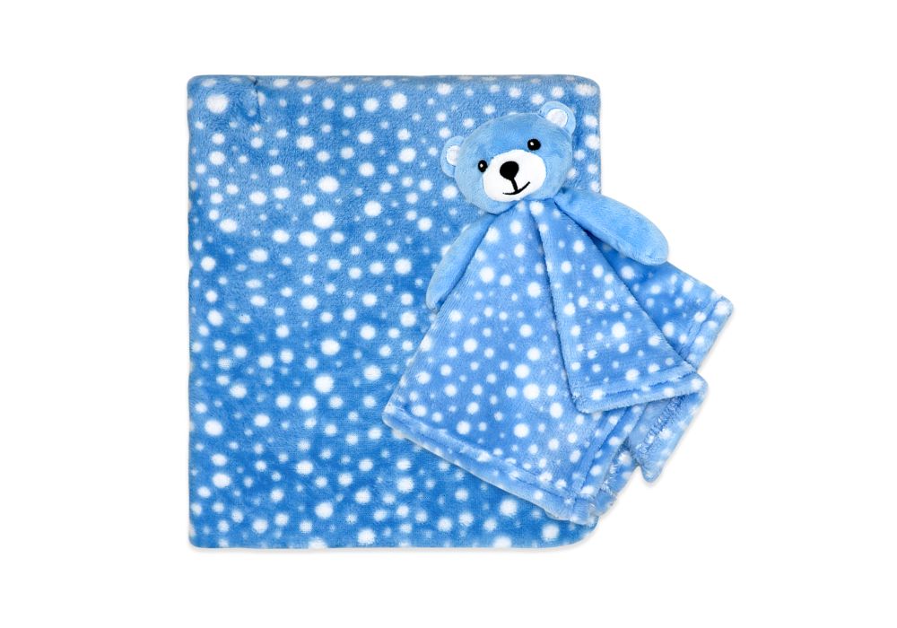 Blanket and Buddy Set- Blue