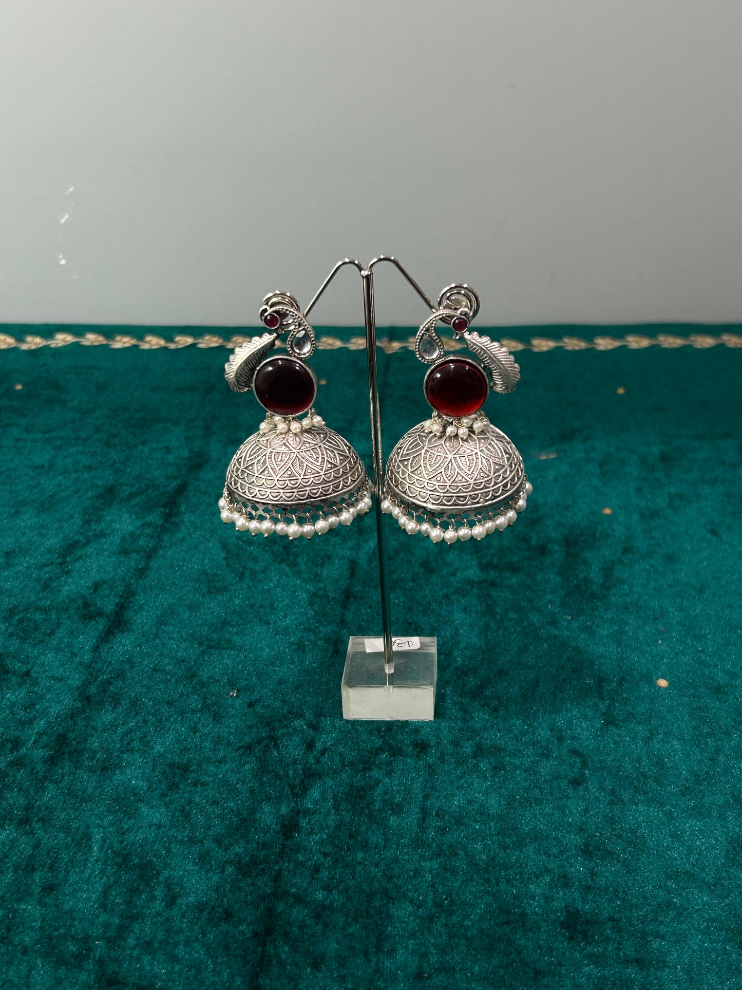 Meetla Oxidized Earrings