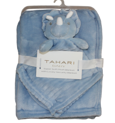 Tahari Baby Blanket and Buddy