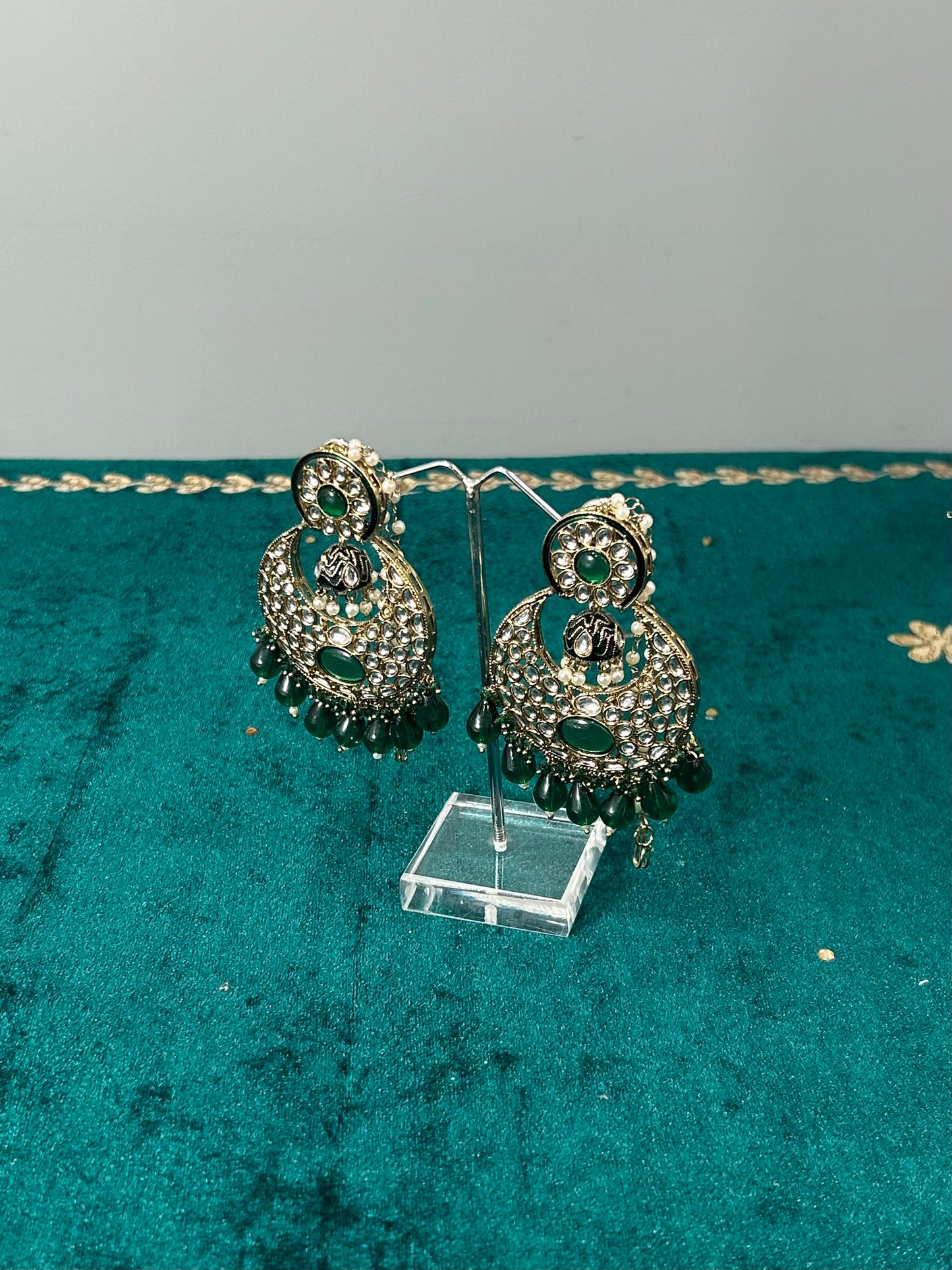 Forest Green Sahara Earrings