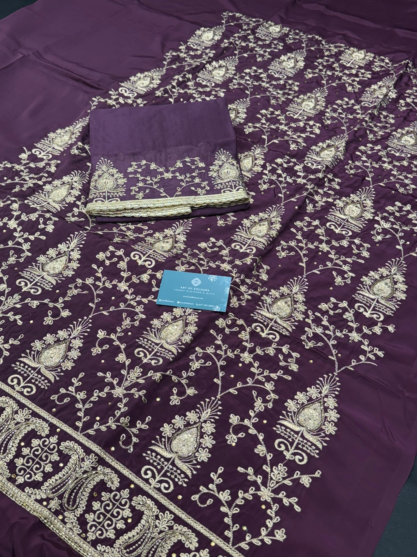 Zardozi Shaan Unstitched Suit