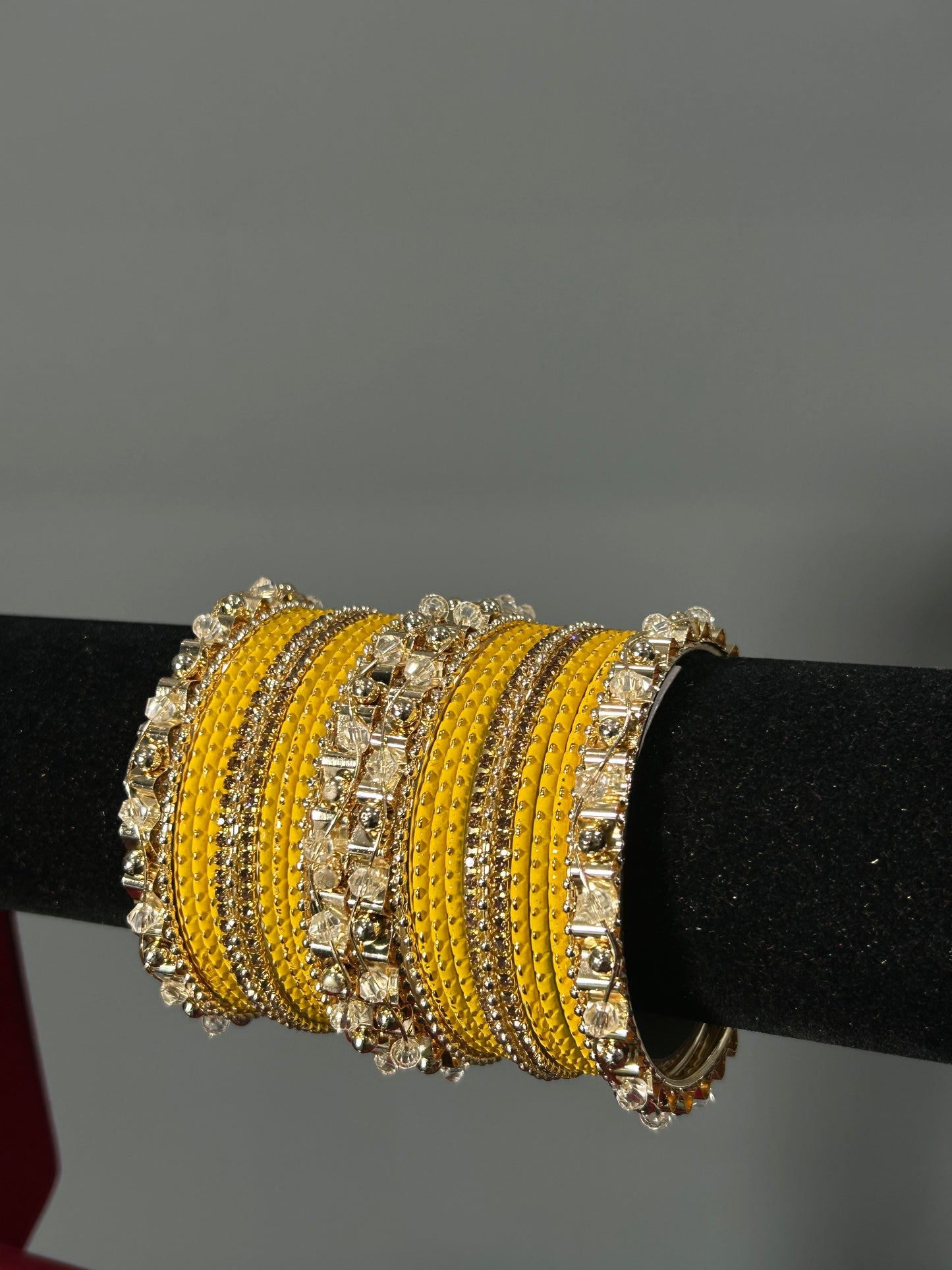 Yellow Golden Grace Bangles