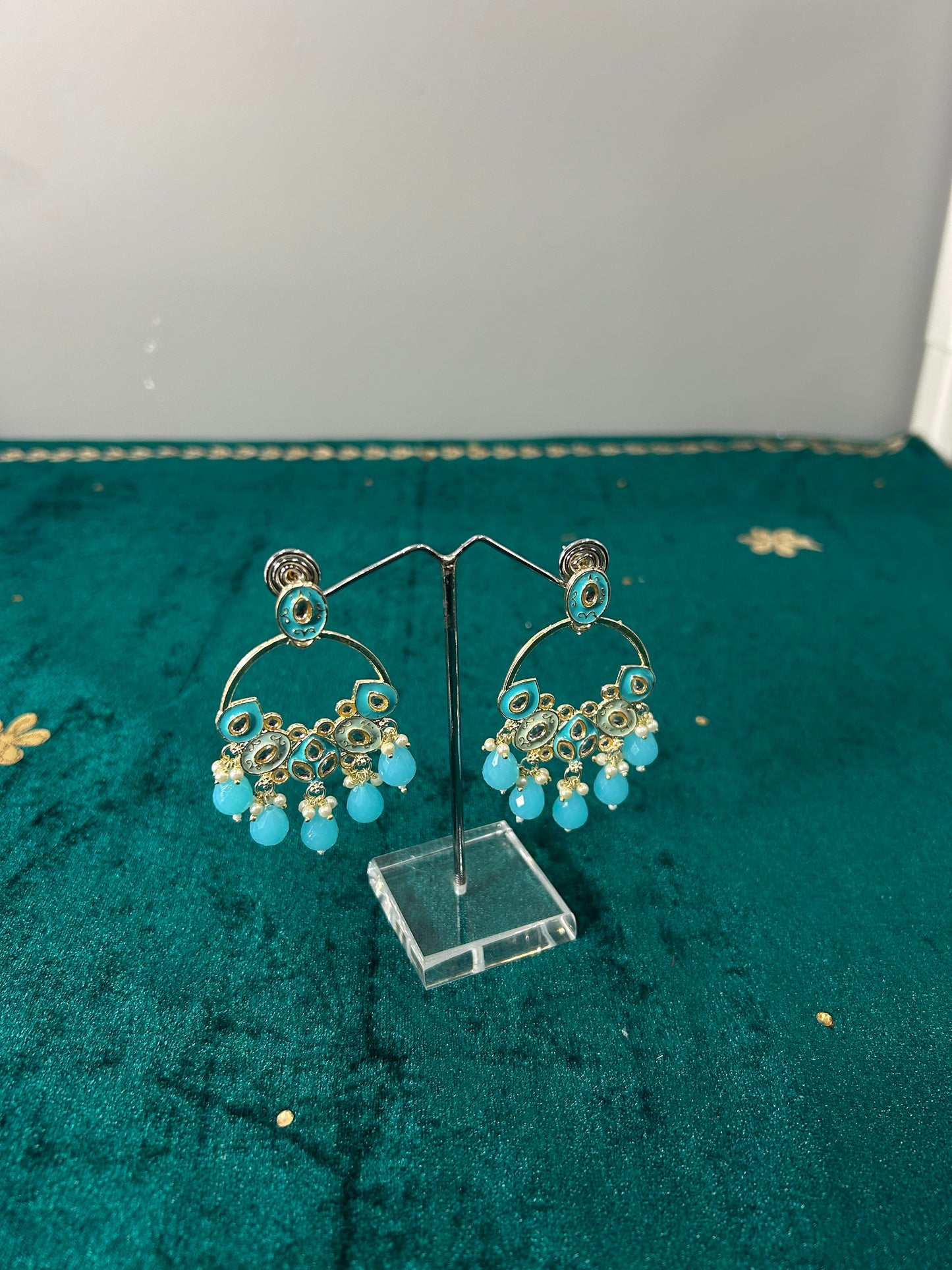 Baby Blue Shruti Earrings