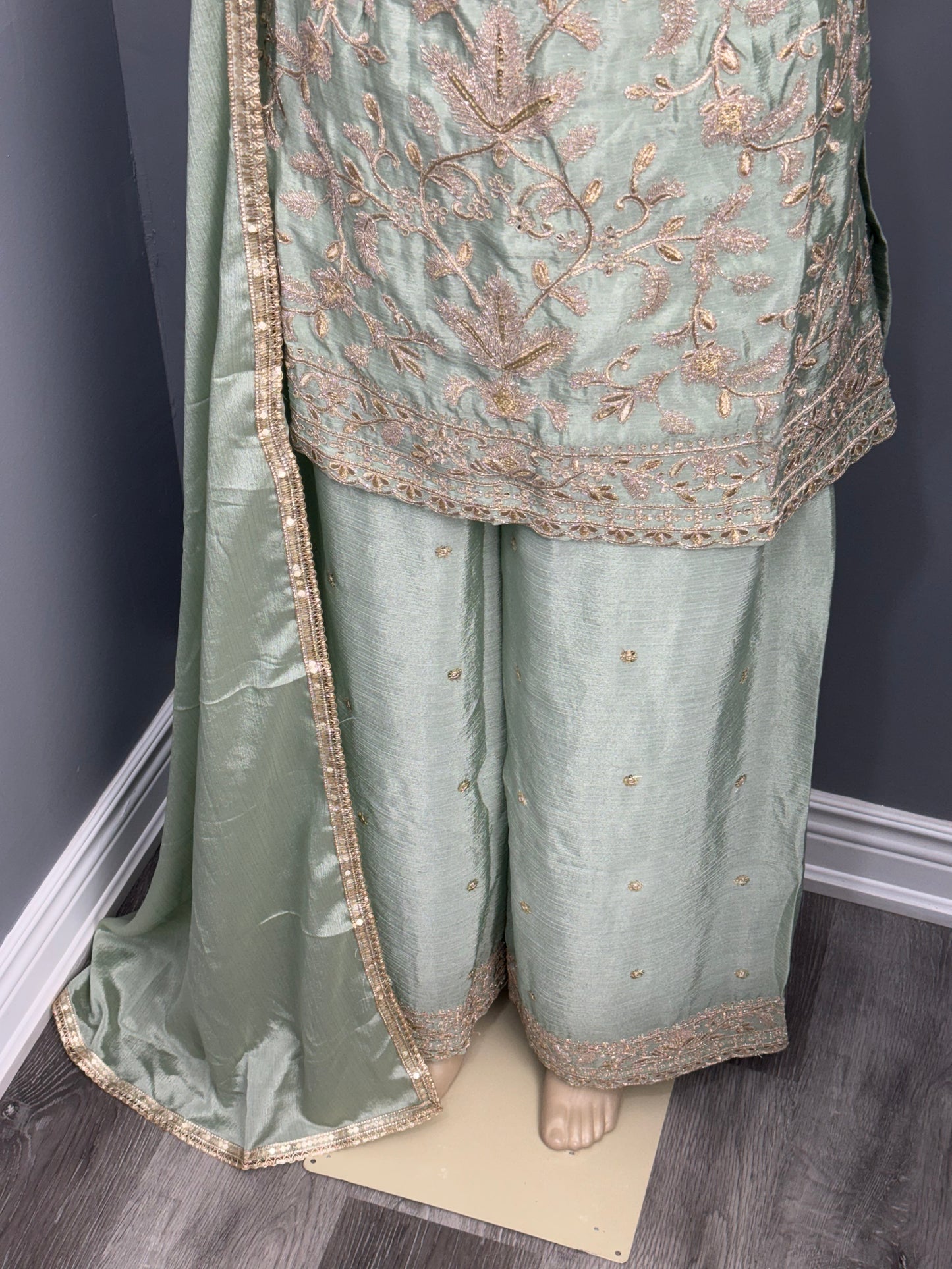 Readymade Sharara Suit- AK5053-1426