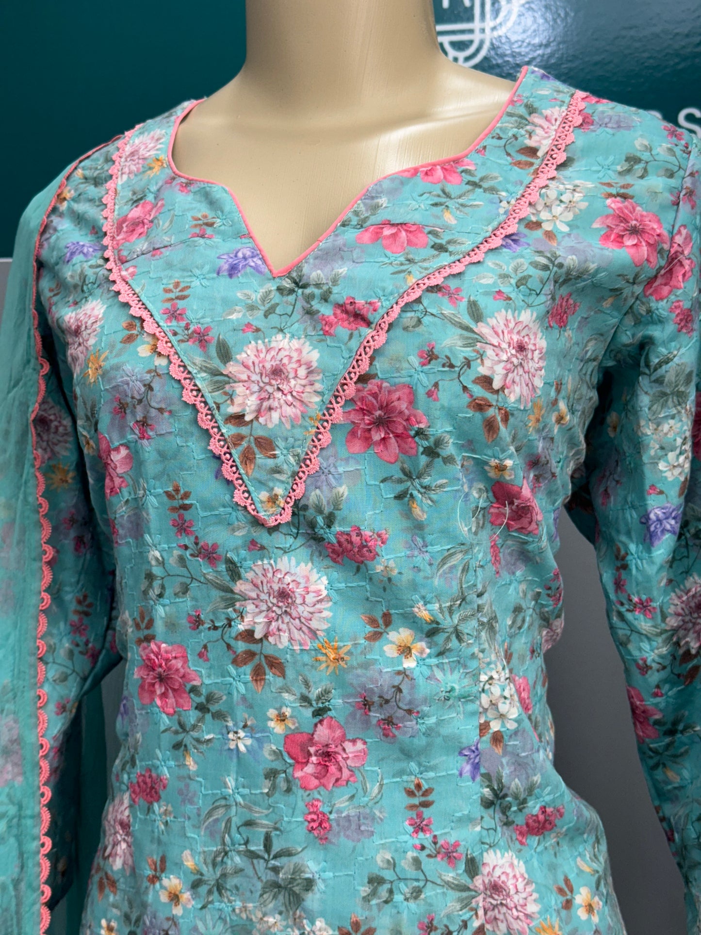 Printed Cotton Salwar Suit