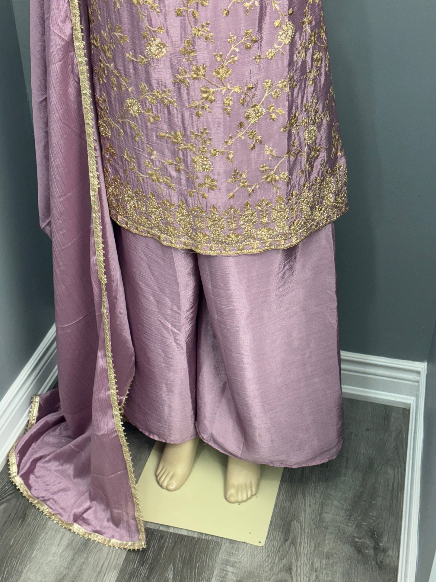 Readymade Sharara Suit- AK101217-26