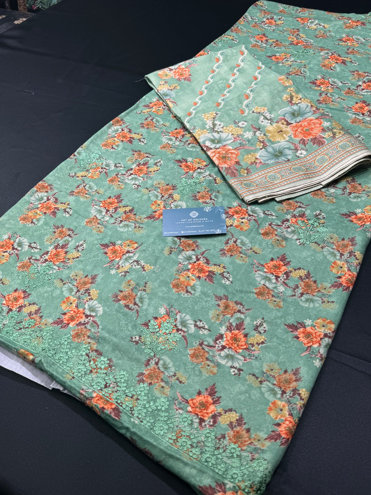 Kajal Noor Unstitched Suit