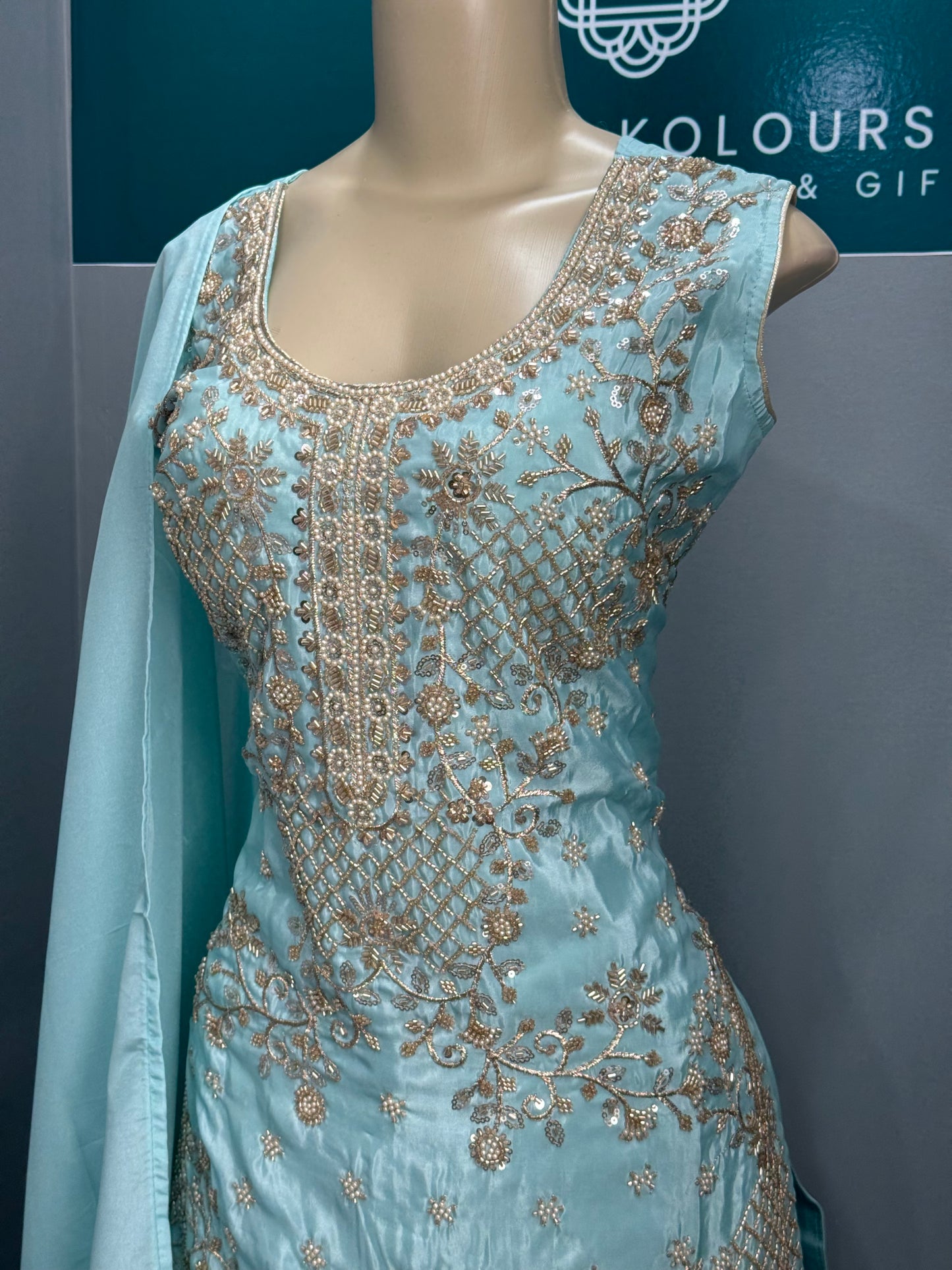 Readymade Sharara Suit- AK5758-0926