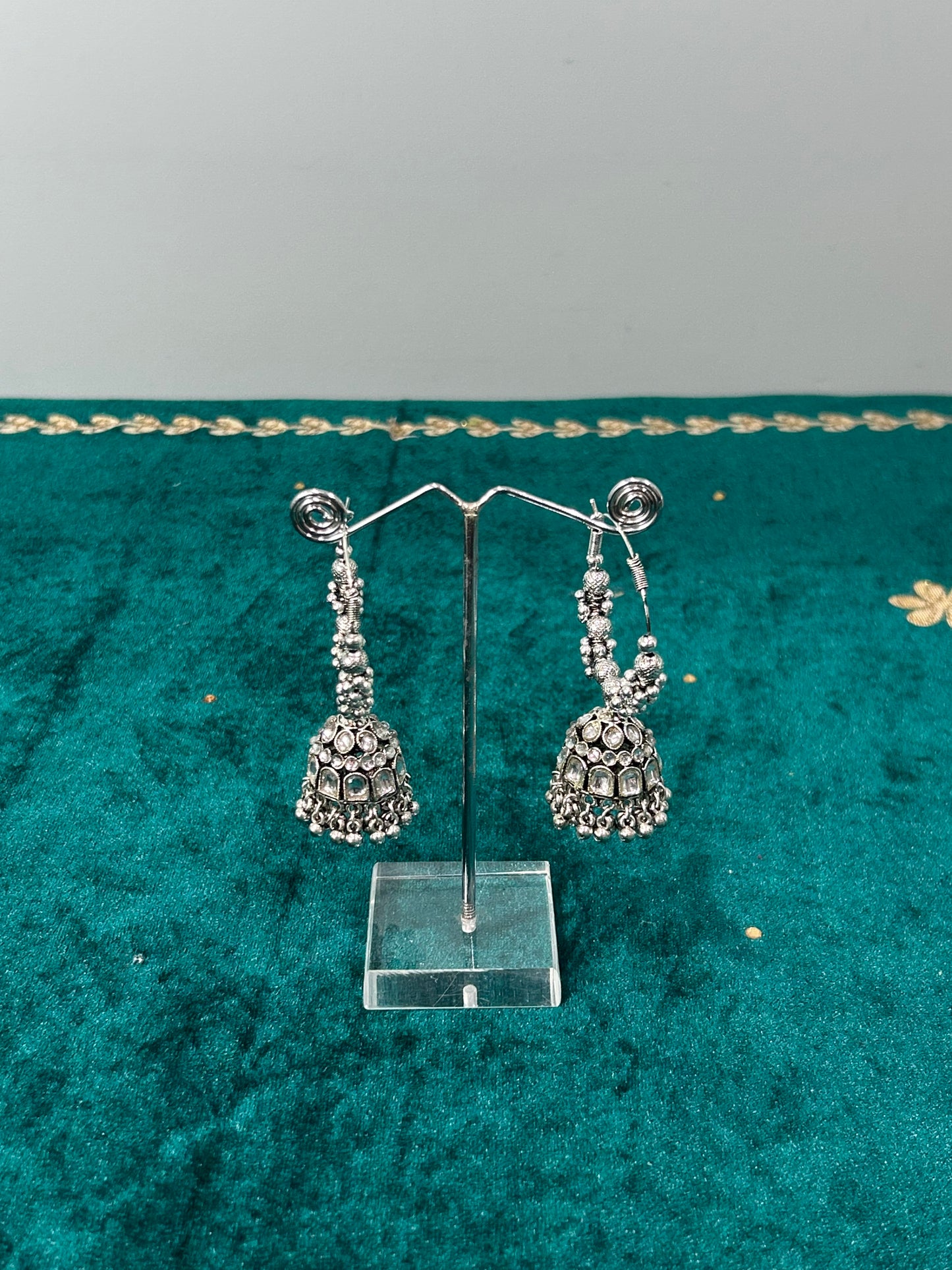 Saara Oxidized Earrings