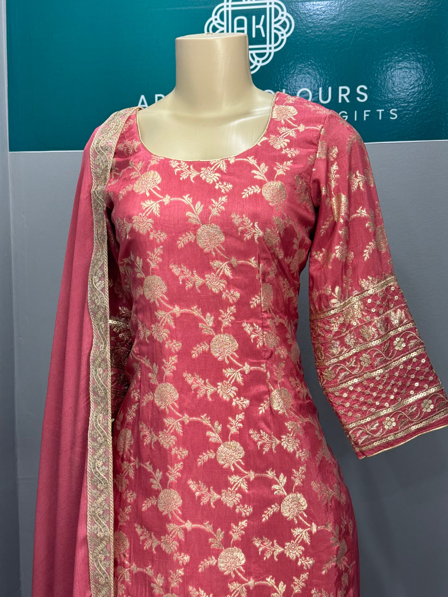 Banarsi Sharara Suit- AK6668-2726