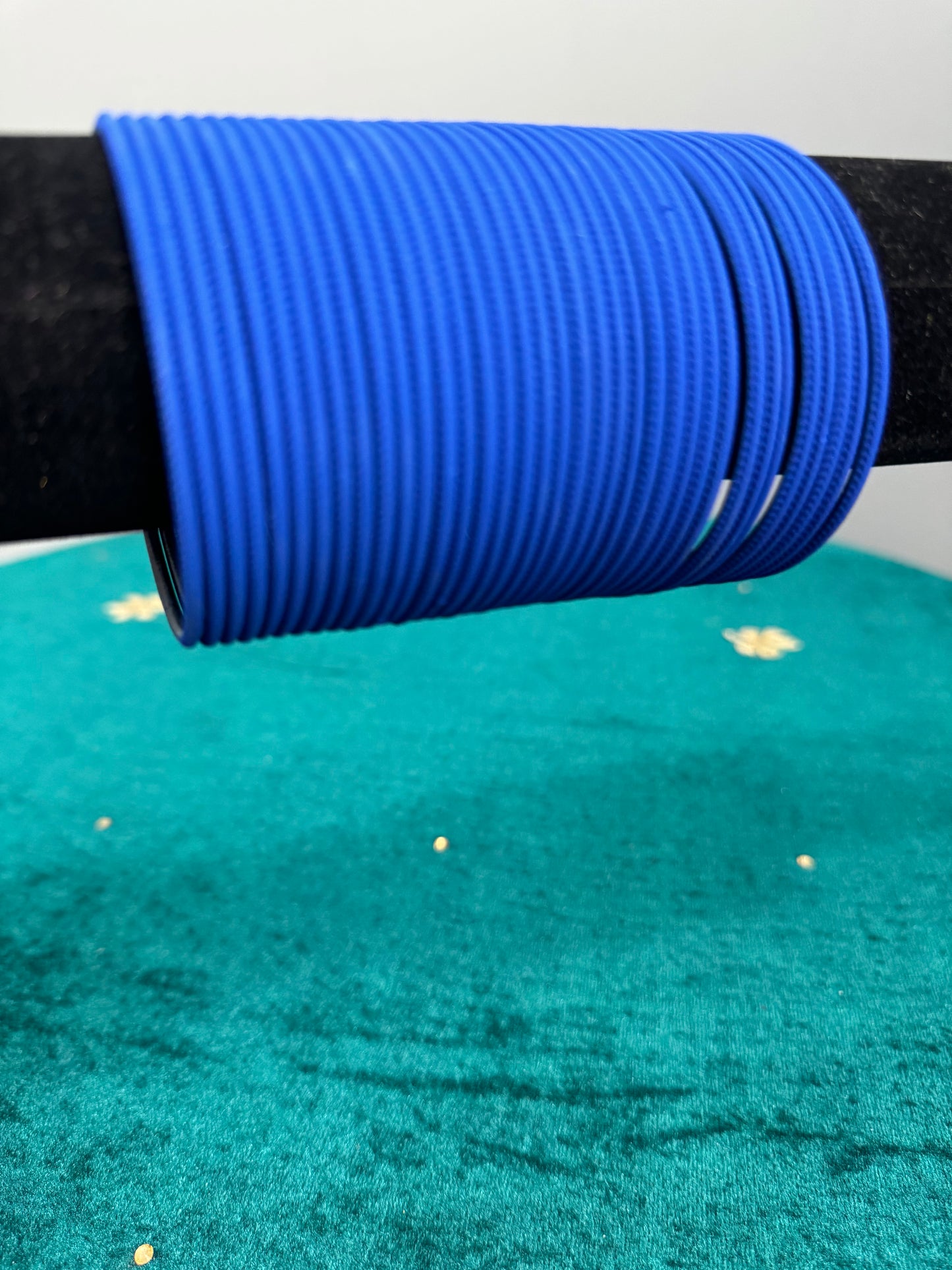 Blue Plain Bangles