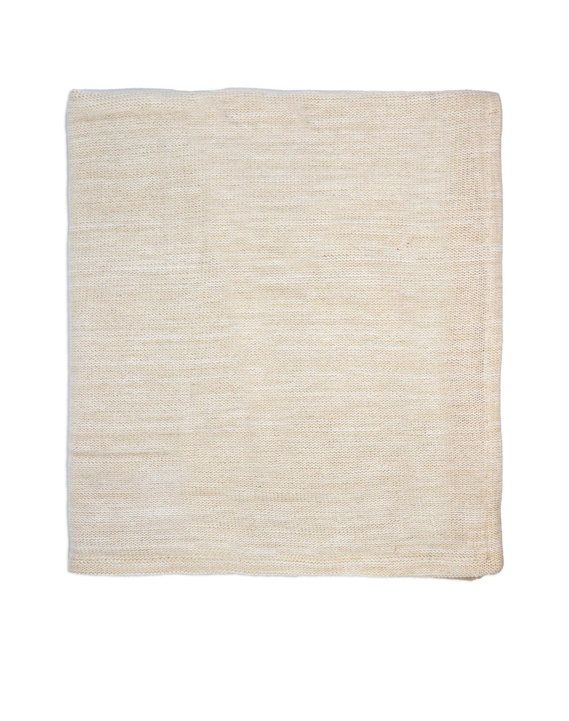 Knit Baby Blanket Beige