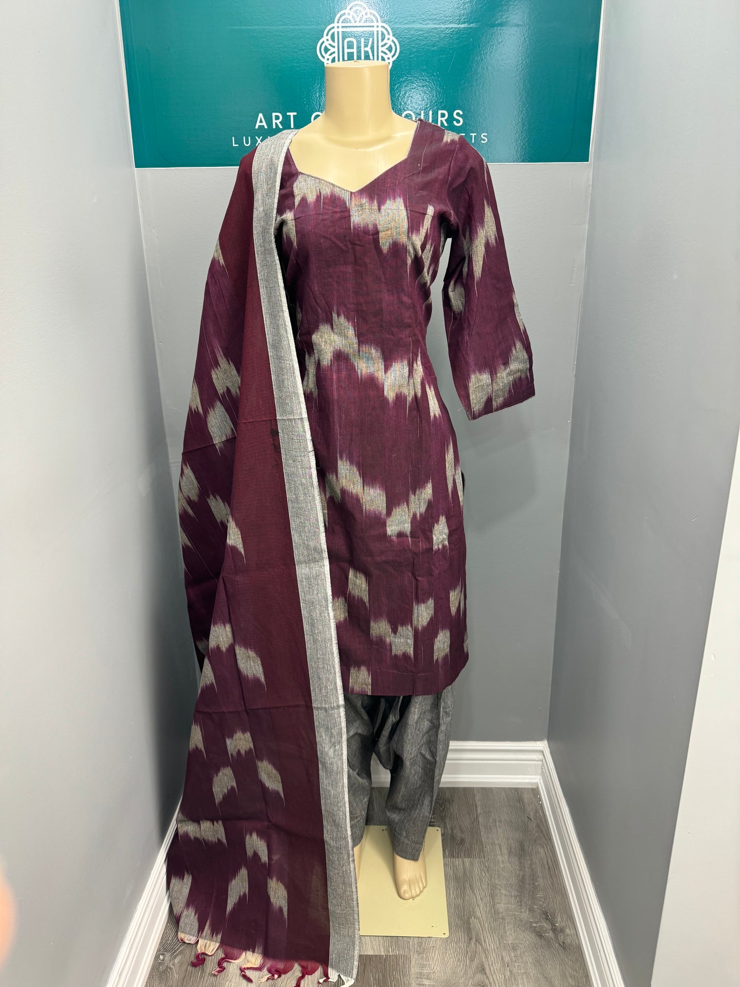 Printed Cotton Salwar Suit