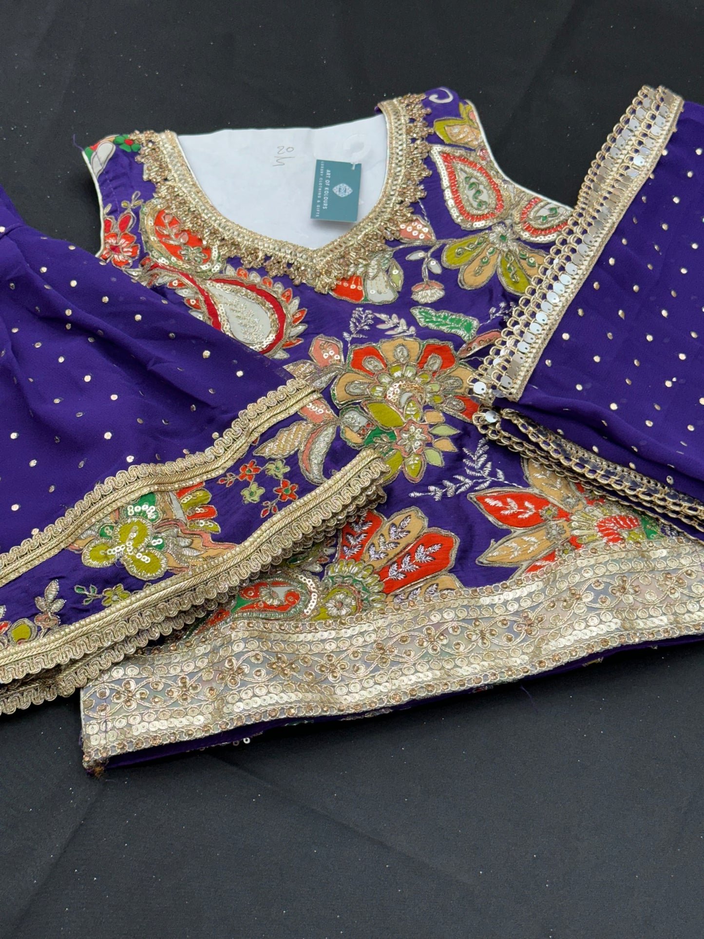 Sukhpreet Kids Gharara Suit