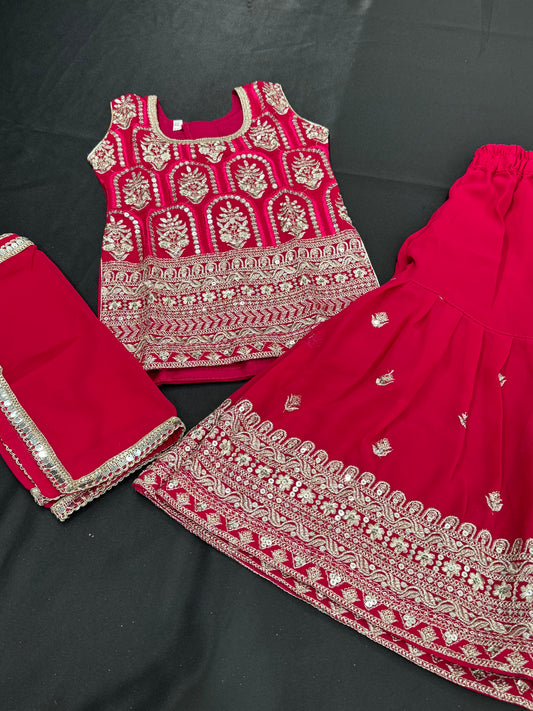 Geetu Kids Gharara Suit