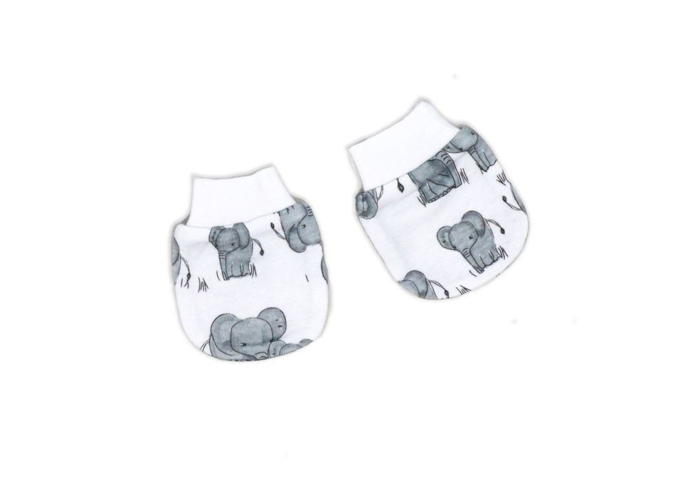 Unisex 5 Piece Mesh Bag Gift Set: Elephant