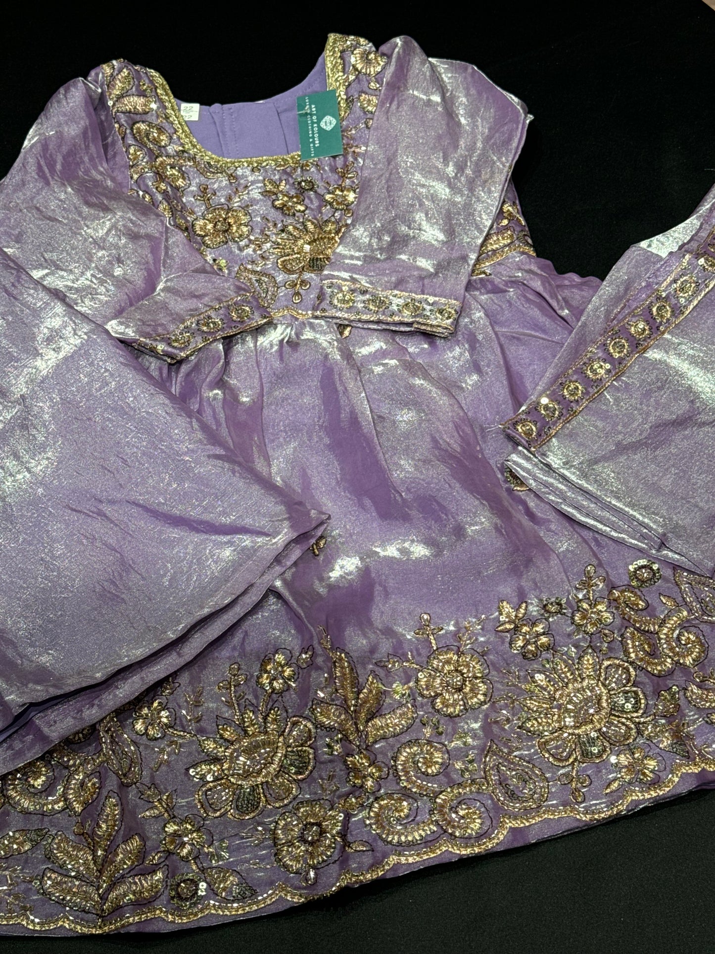 Sabrina Fendi Kids Anarkali Suit