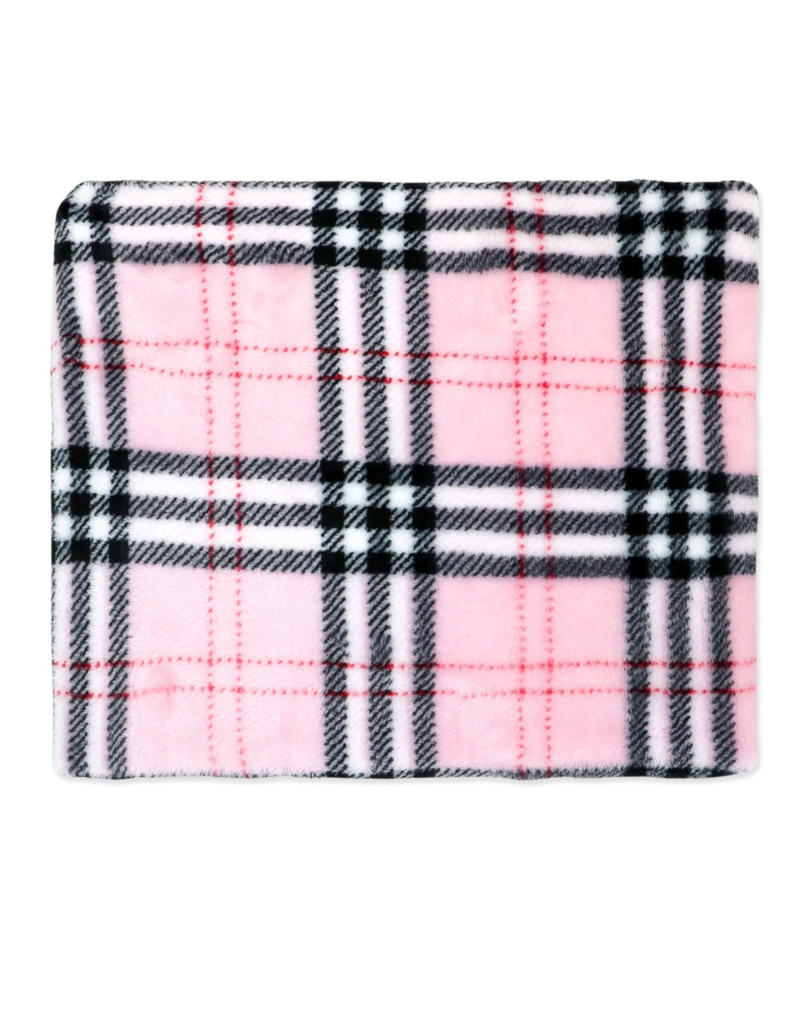 Blanket and Buddy - Classic Checked Pink