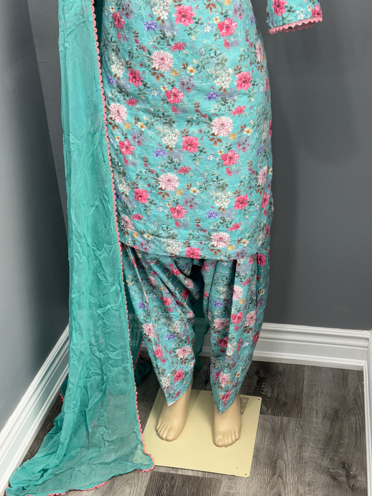 Printed Cotton Salwar Suit