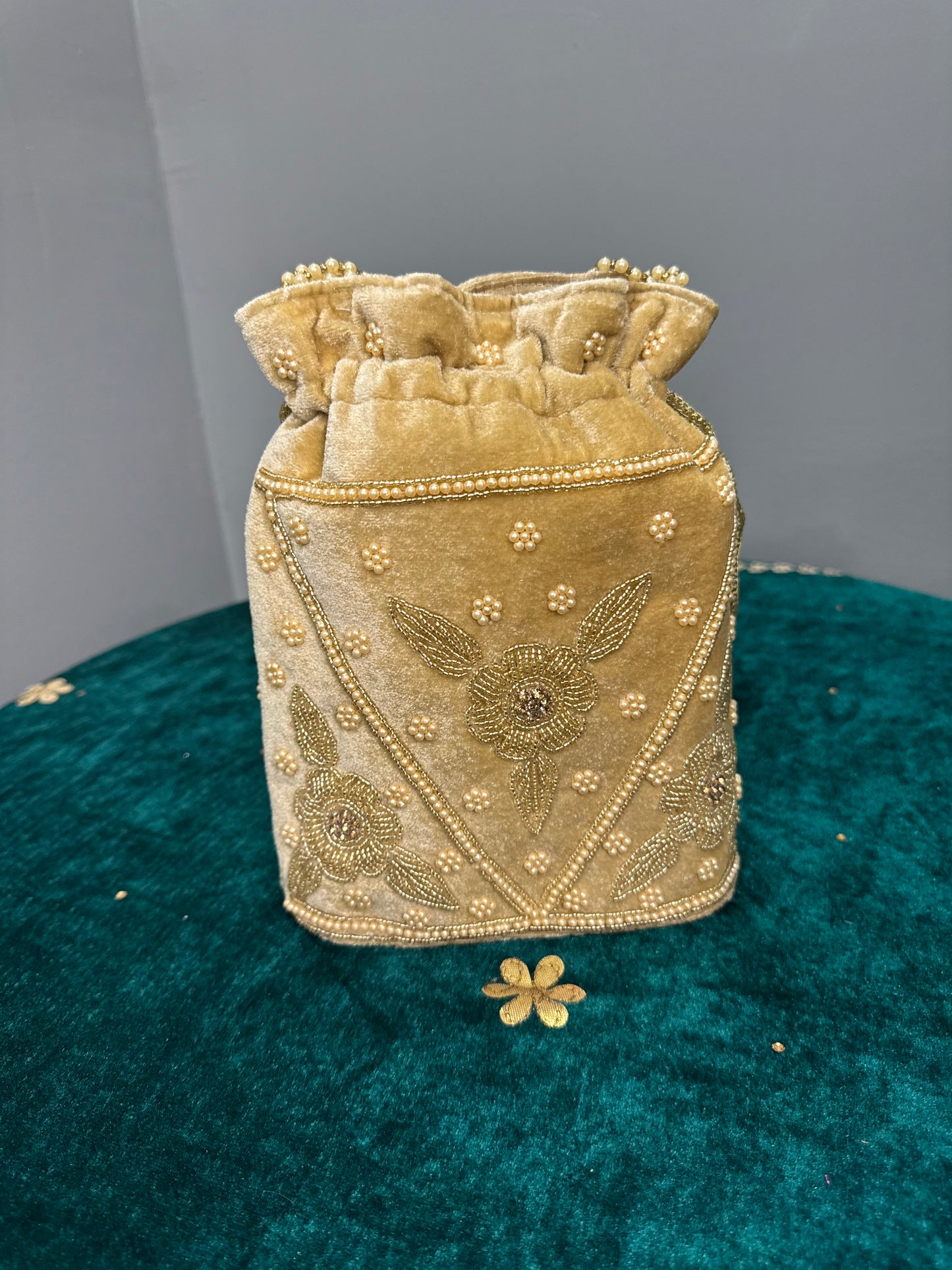 Rectangular Handwork Potli Bag