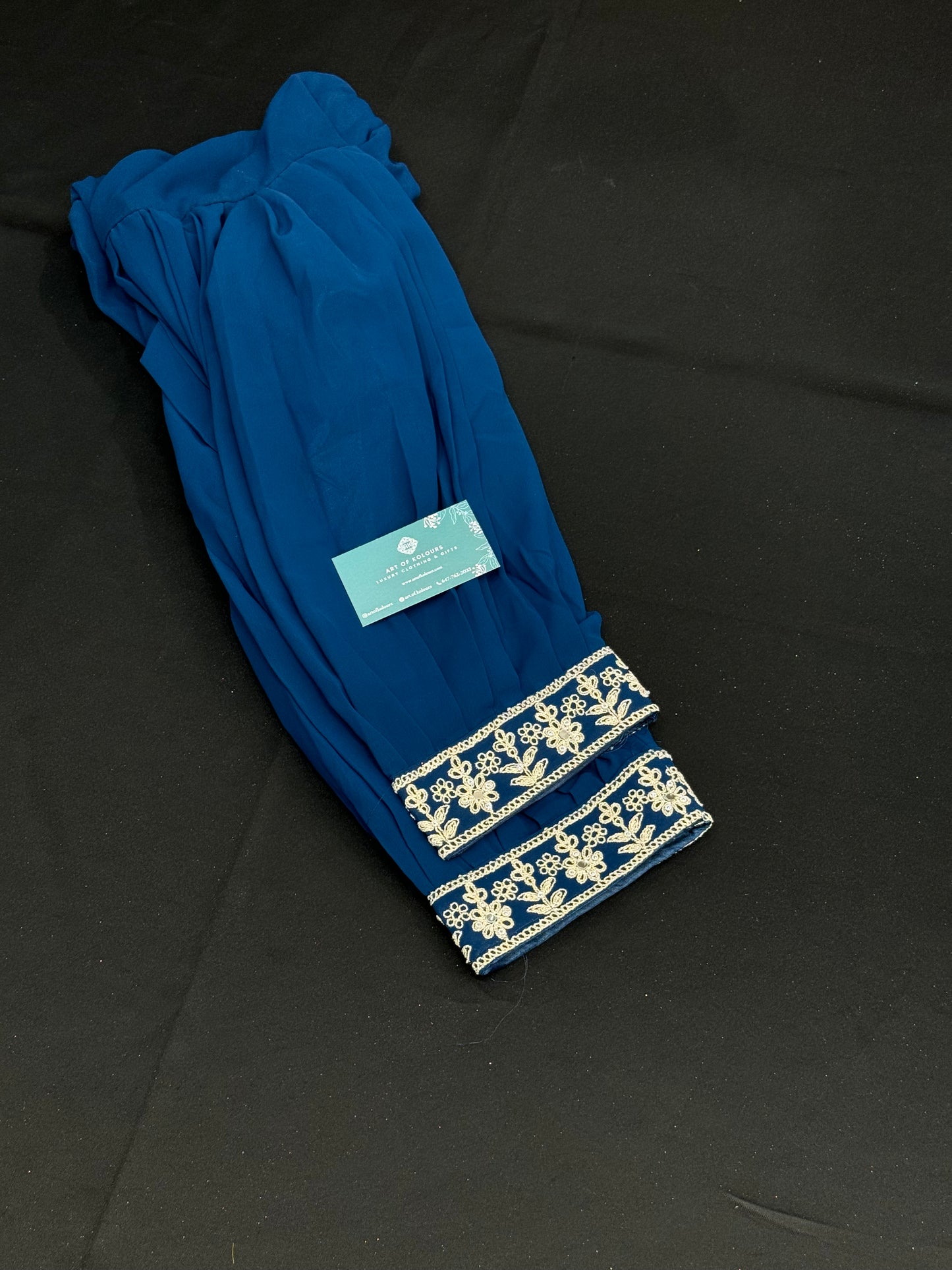 Lavleen Kids Salwar Suit- Blue