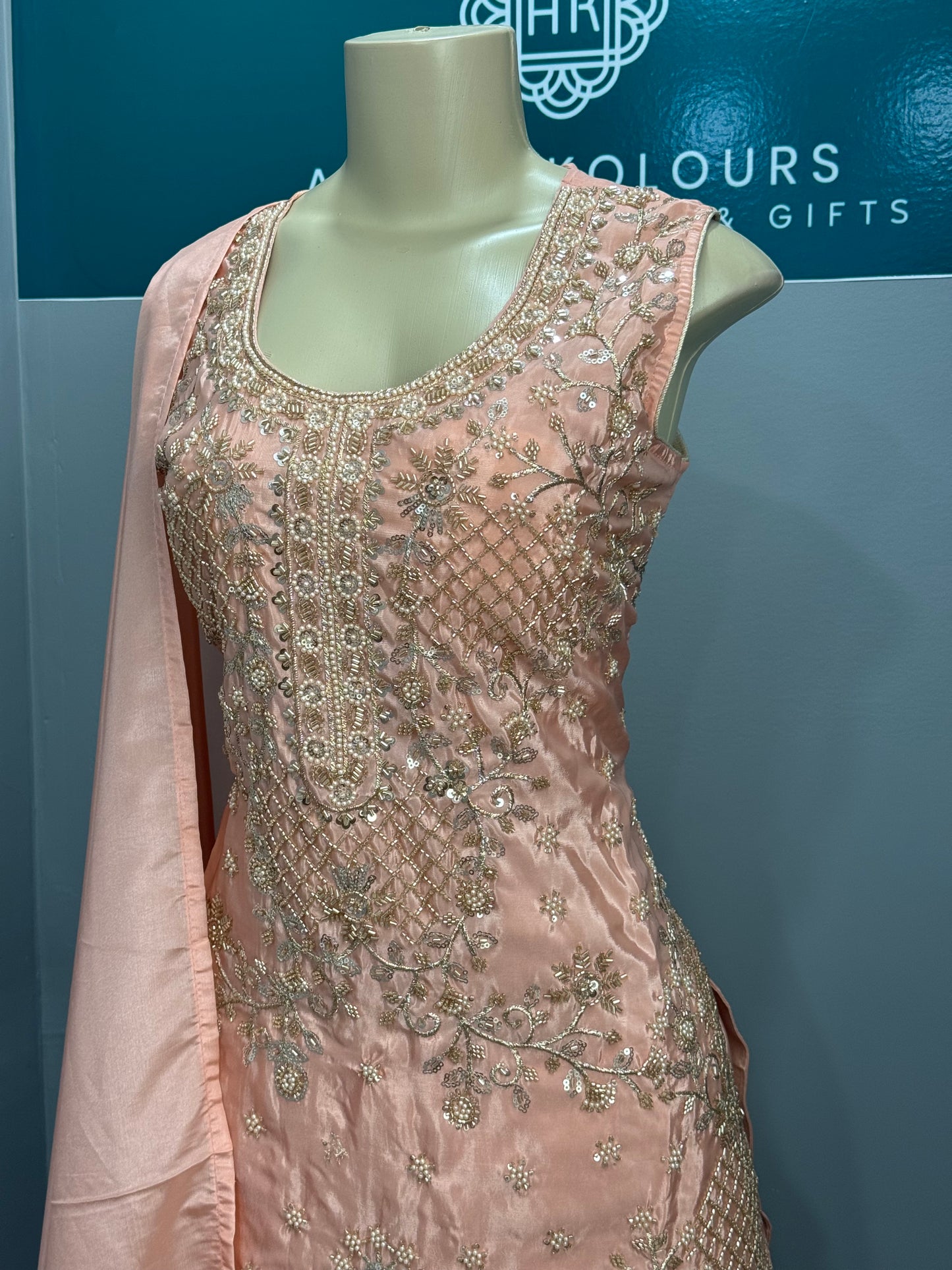 Readymade Sharara Suit- AK5758-0926