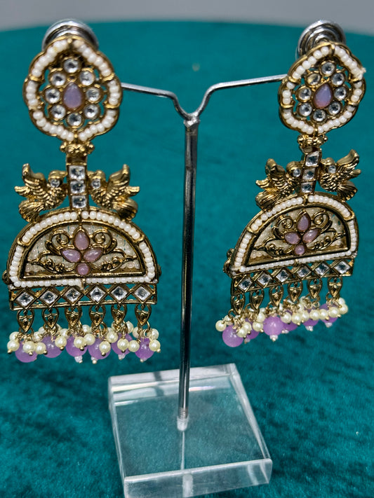 Statement Dove Earrings