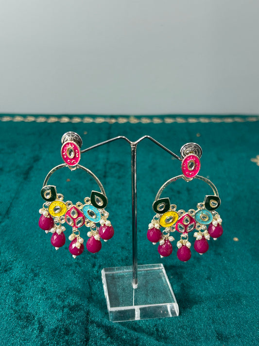 Multicolour Shruti Earrings