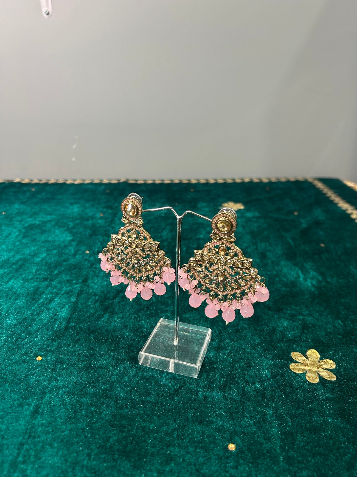 Pink Esha Earrings